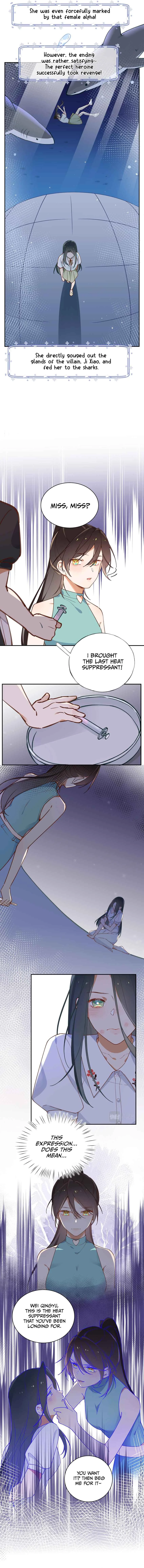 Omega Heroine Wants Her Alpha Villainess Chapter 1: Transmigrating into a Villain - Page 5