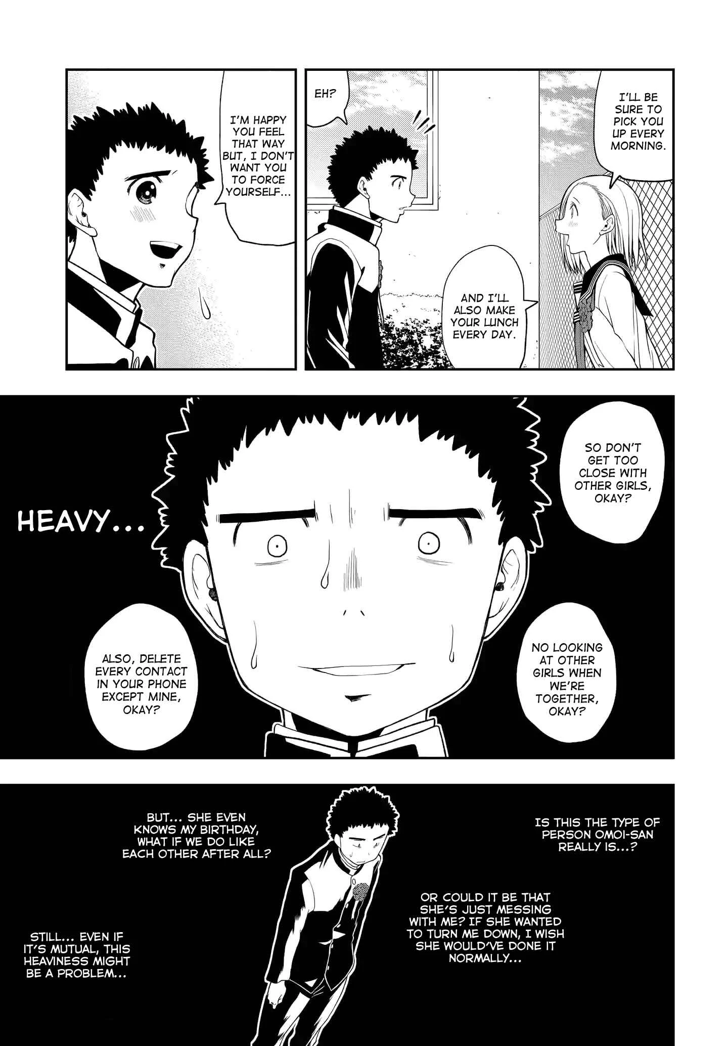 Omoi ga Omoi Omoi-san Chapter 1: Reach, These Feelings - Page 5