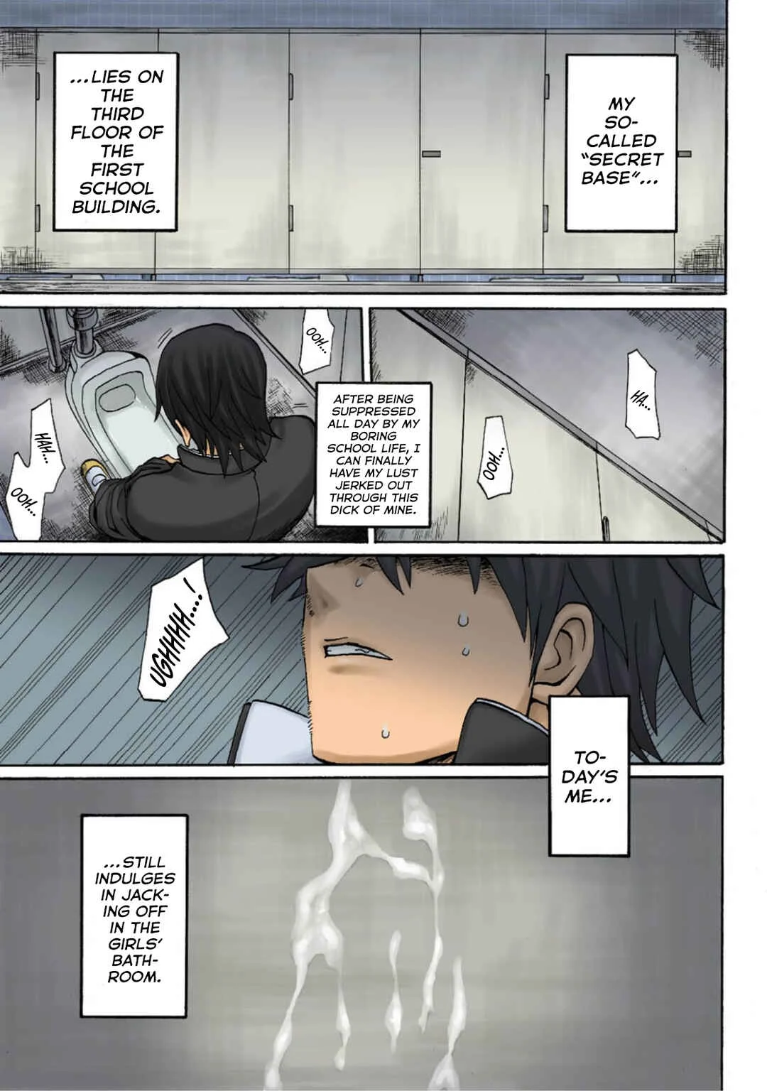 Onanie Master Kurosawa Chapter 1: The Encounter in Front of the Girls' Bathroom - Page 4