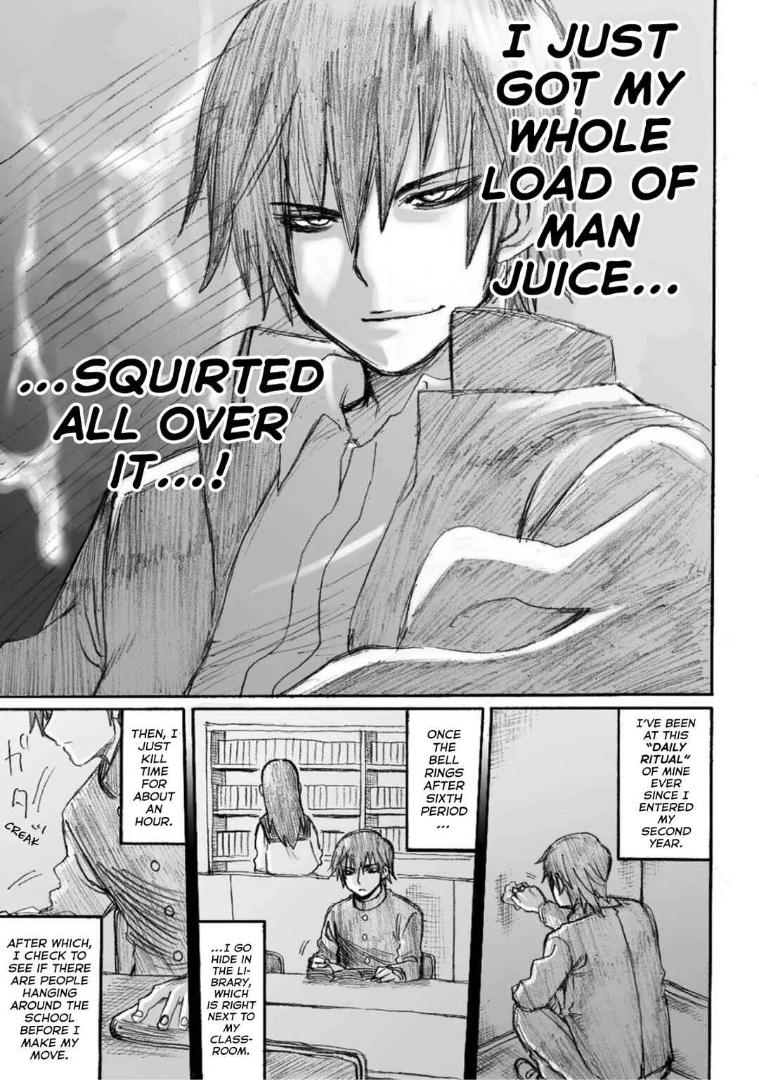 Onanie Master Kurosawa Chapter 1: The Encounter in Front of the Girls' Bathroom - Page 7