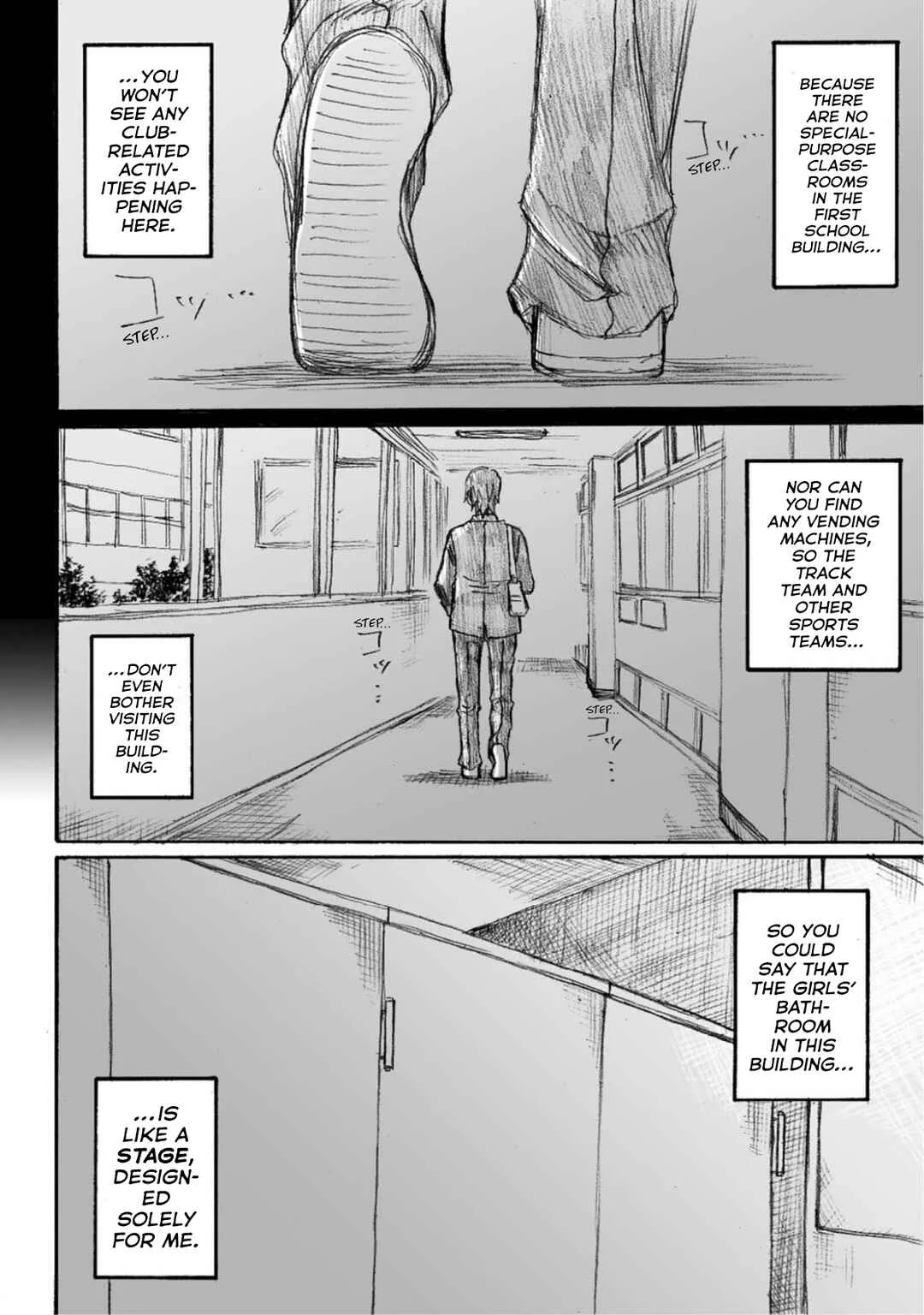 Onanie Master Kurosawa Chapter 1: The Encounter in Front of the Girls' Bathroom - Page 8
