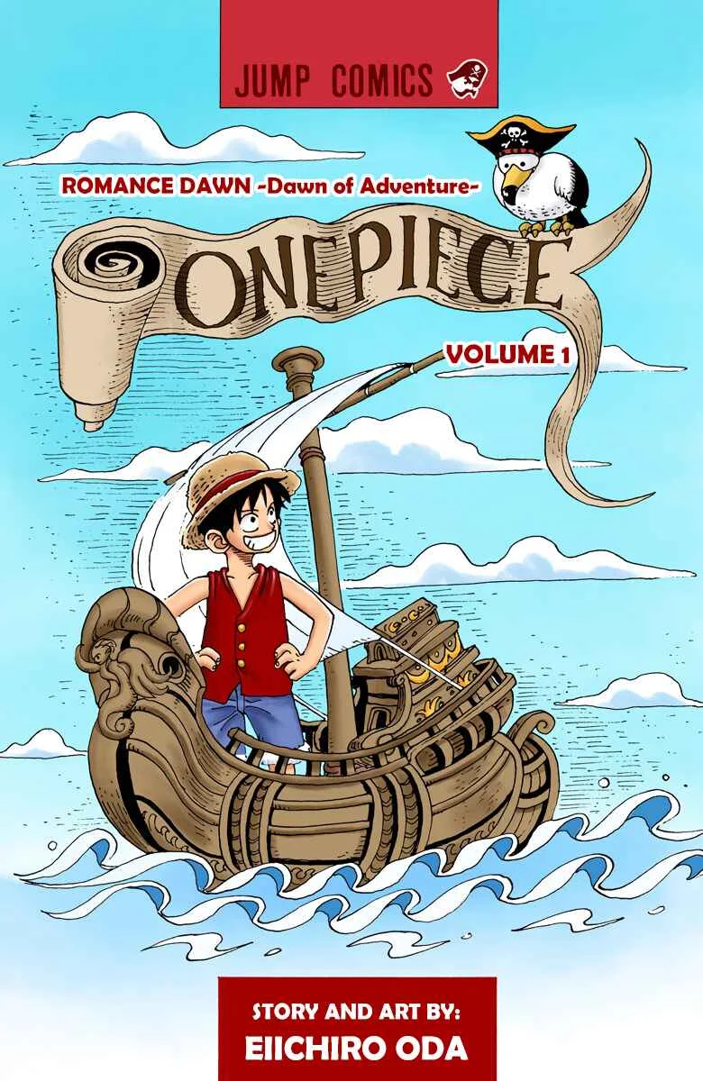 One Piece (Official Colored) Chapter 1: ROMANCE DAWN -Dawn of Adventure- - Page 2