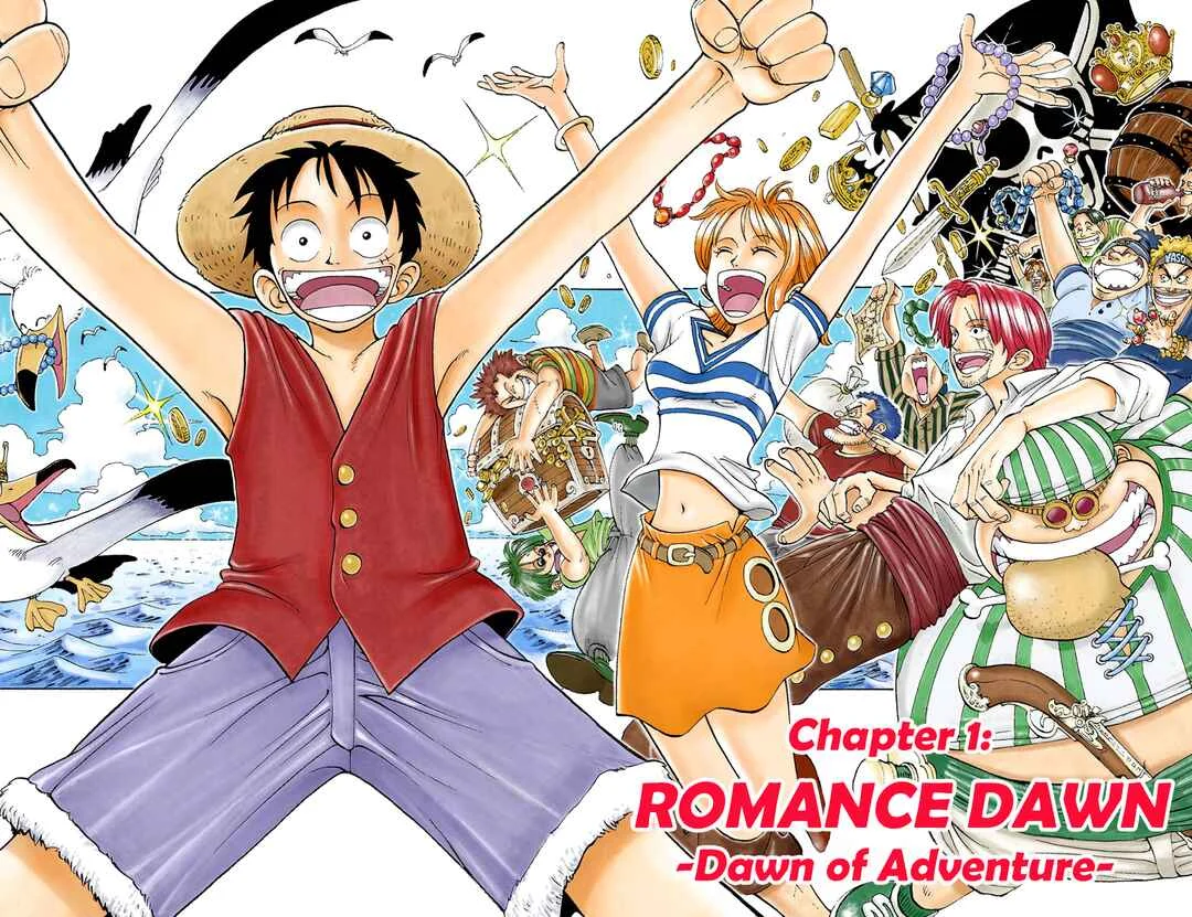 One Piece (Official Colored) Chapter 1: ROMANCE DAWN -Dawn of Adventure- - Page 5