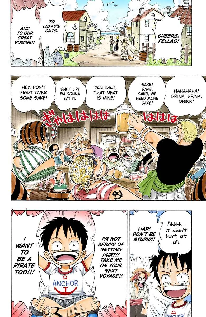 One Piece (Official Colored) Chapter 1: ROMANCE DAWN -Dawn of Adventure- - Page 8