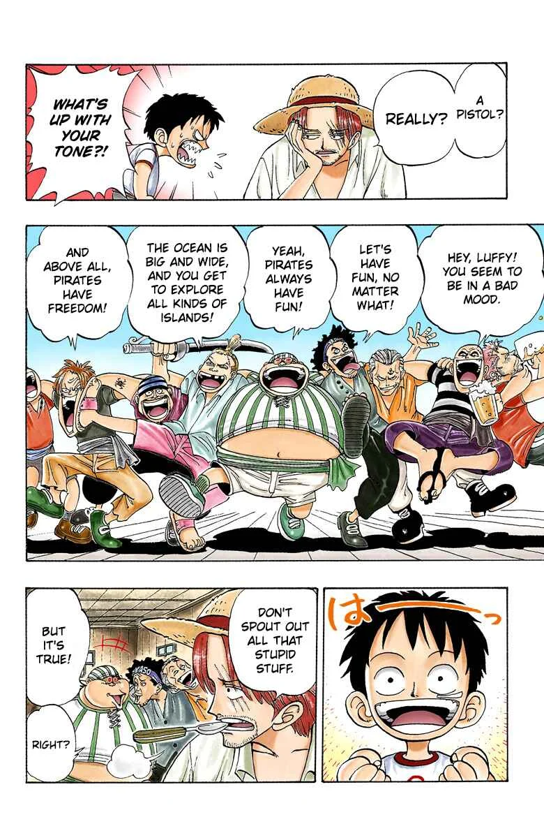 One Piece (Official Colored) Chapter 1: ROMANCE DAWN -Dawn of Adventure- - Page 10