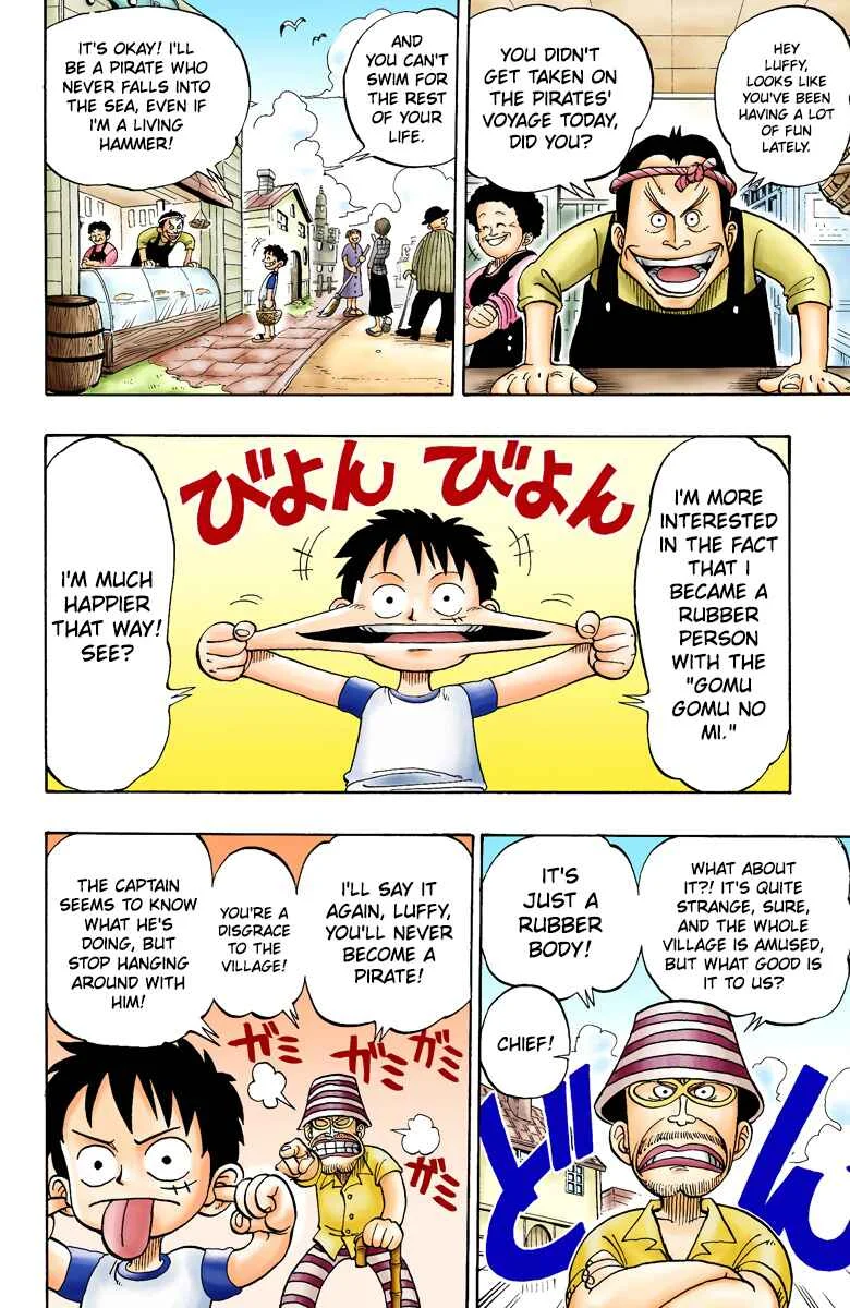 One Piece (Official Colored) Chapter 1: ROMANCE DAWN -Dawn of Adventure- - Page 24