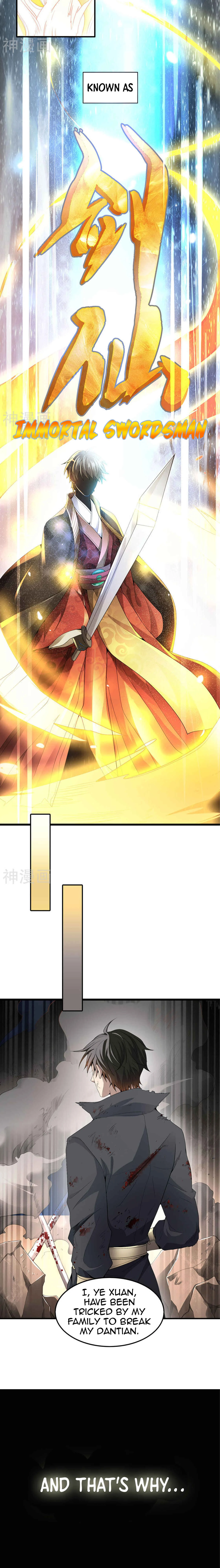 One Sword Reigns Supreme Chapter 0: Prolog - Page 3