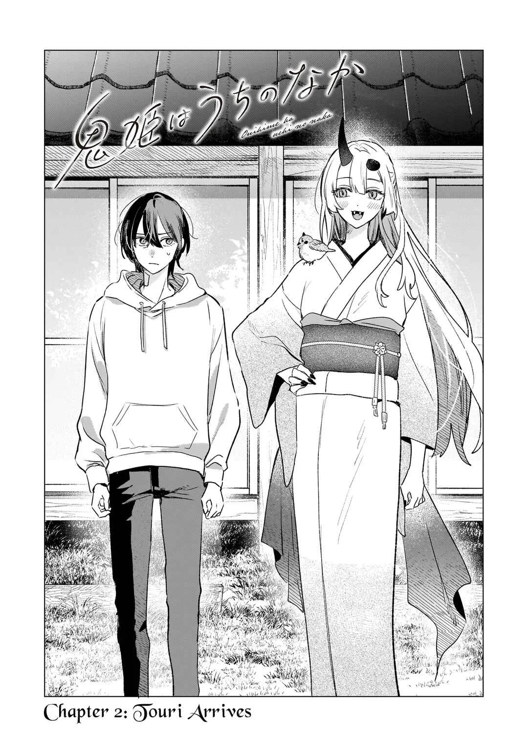 Onihime wa Uchi no Naka Chapter 2.1: Touri Arrives (Part 1) - Page 3
