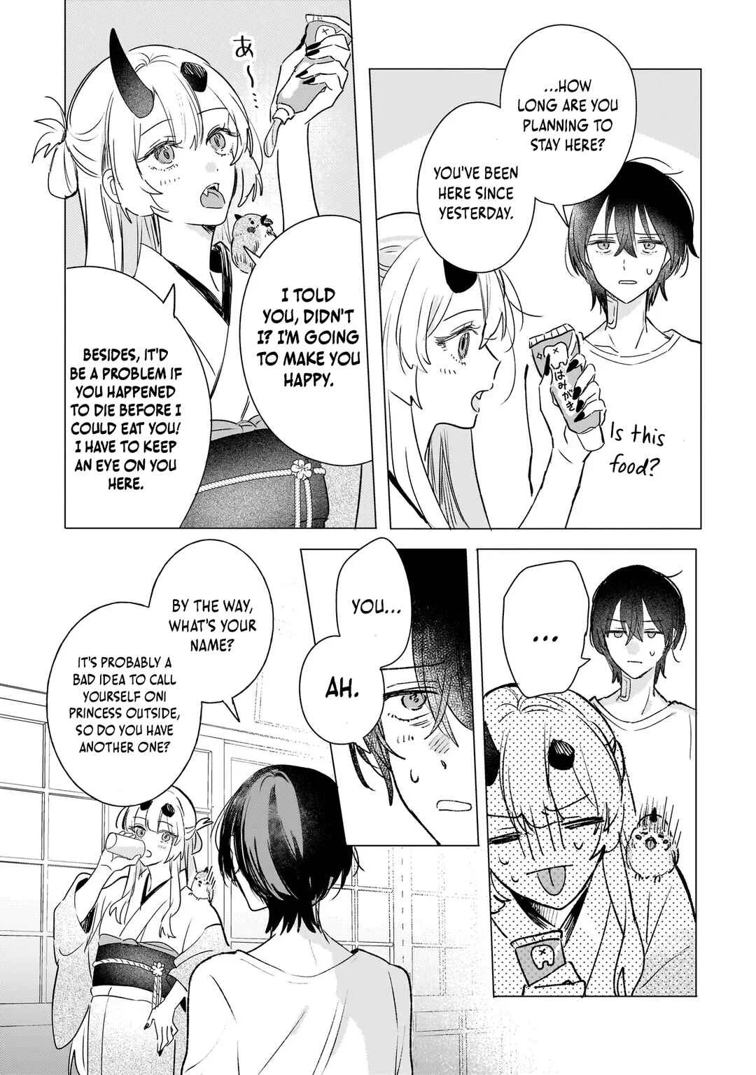 Onihime wa Uchi no Naka Chapter 2.1: Touri Arrives (Part 1) - Page 6