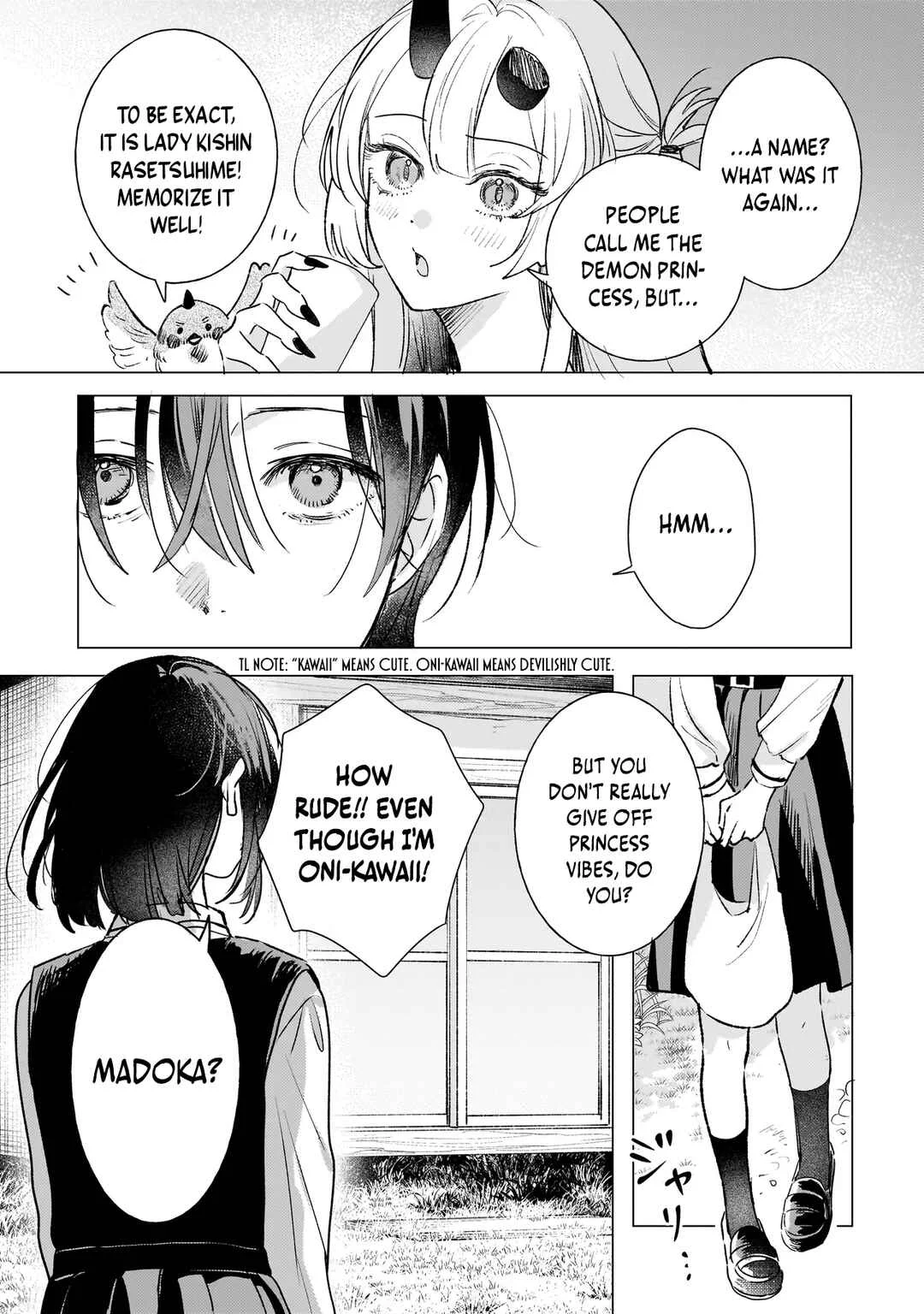 Onihime wa Uchi no Naka Chapter 2.1: Touri Arrives (Part 1) - Page 7