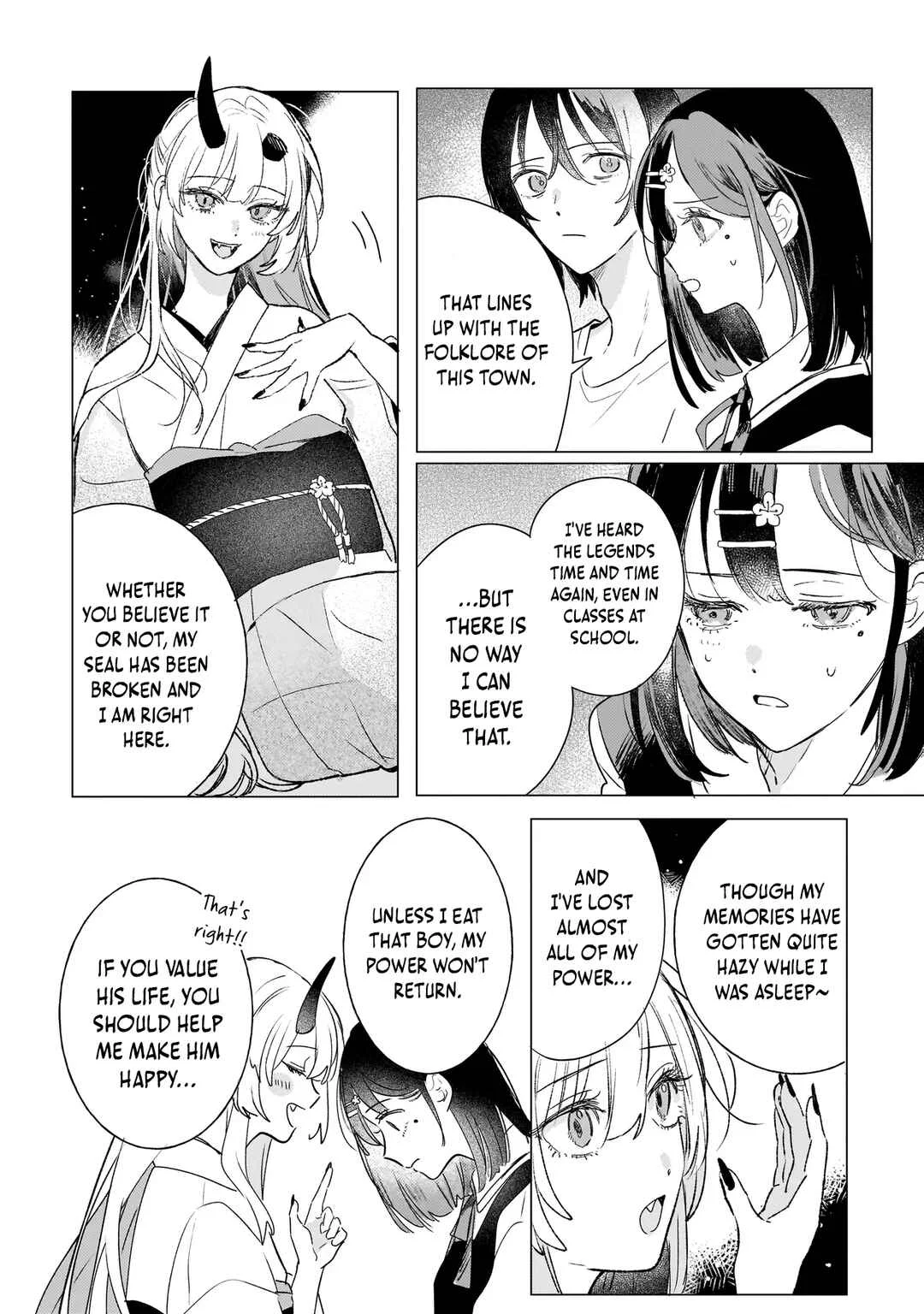 Onihime wa Uchi no Naka Chapter 2.1: Touri Arrives (Part 1) - Page 14