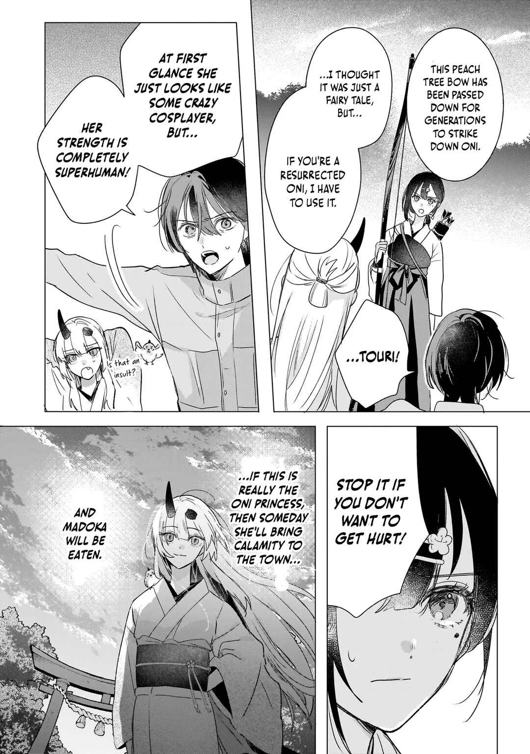 Onihime wa Uchi no Naka Chapter 2.2: Touri Arrives (Part 2) - Page 2