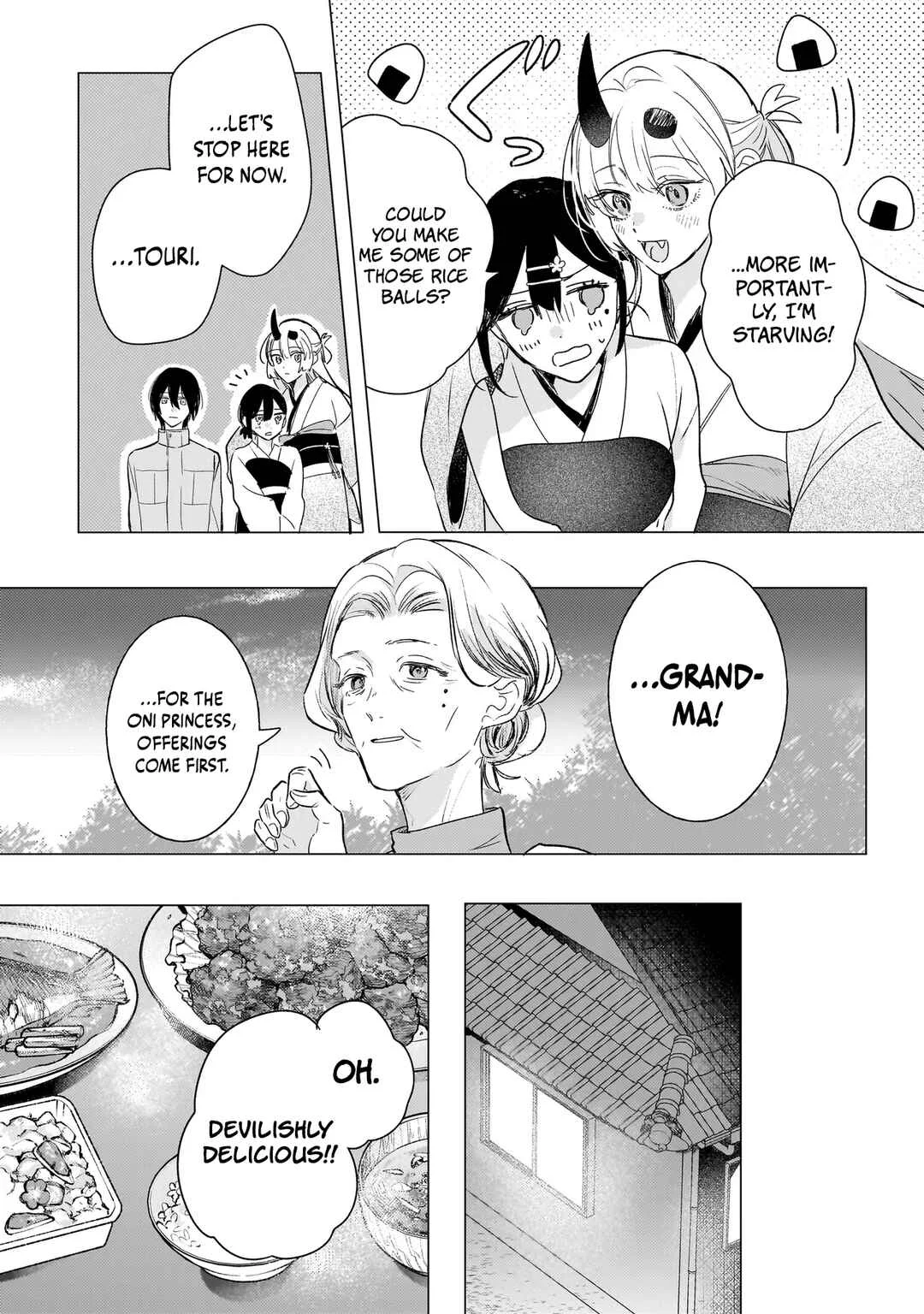 Onihime wa Uchi no Naka Chapter 2.2: Touri Arrives (Part 2) - Page 12