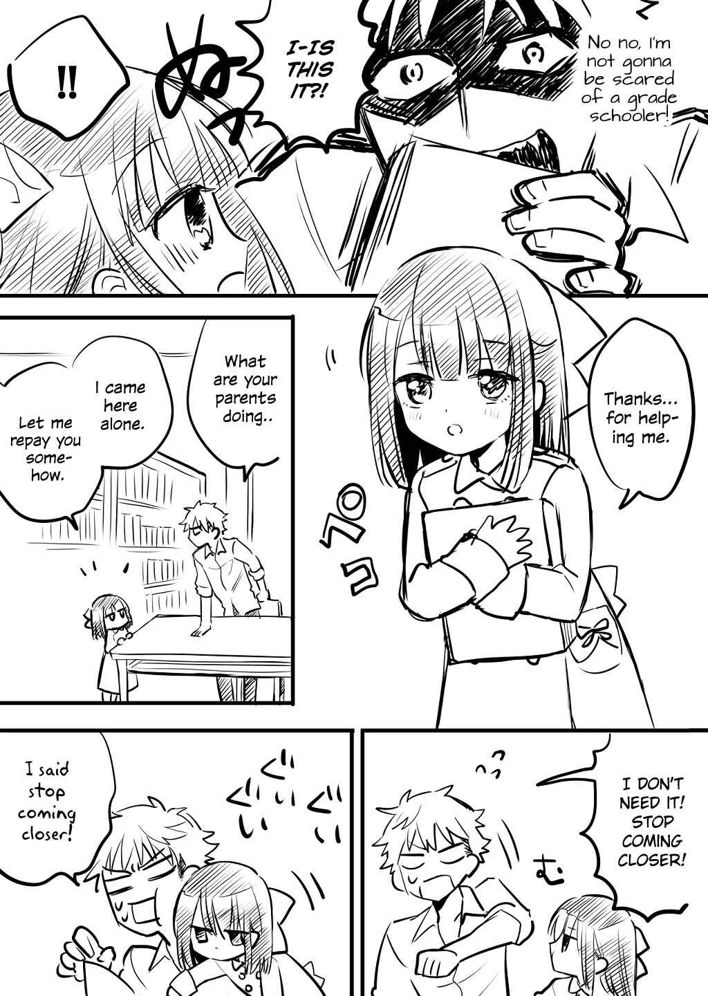 Onna ga Nigate na Yankee to Shoujo no Hanashi Chapter 1 - Page 2