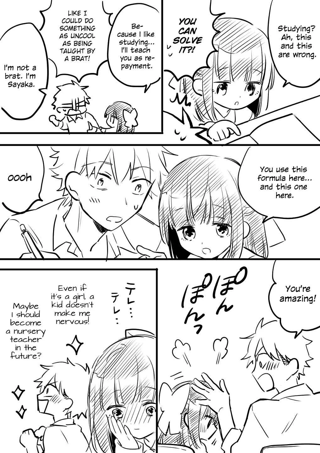 Onna ga Nigate na Yankee to Shoujo no Hanashi Chapter 1 - Page 3