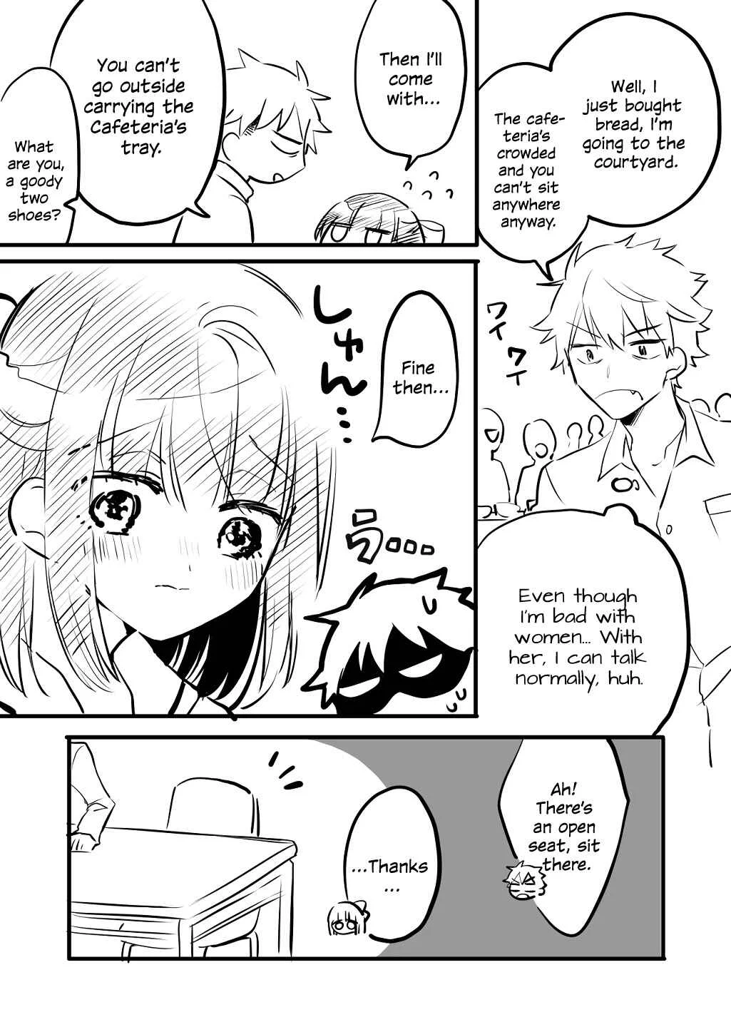 Onna ga Nigate na Yankee to Shoujo no Hanashi Chapter 1 - Page 6