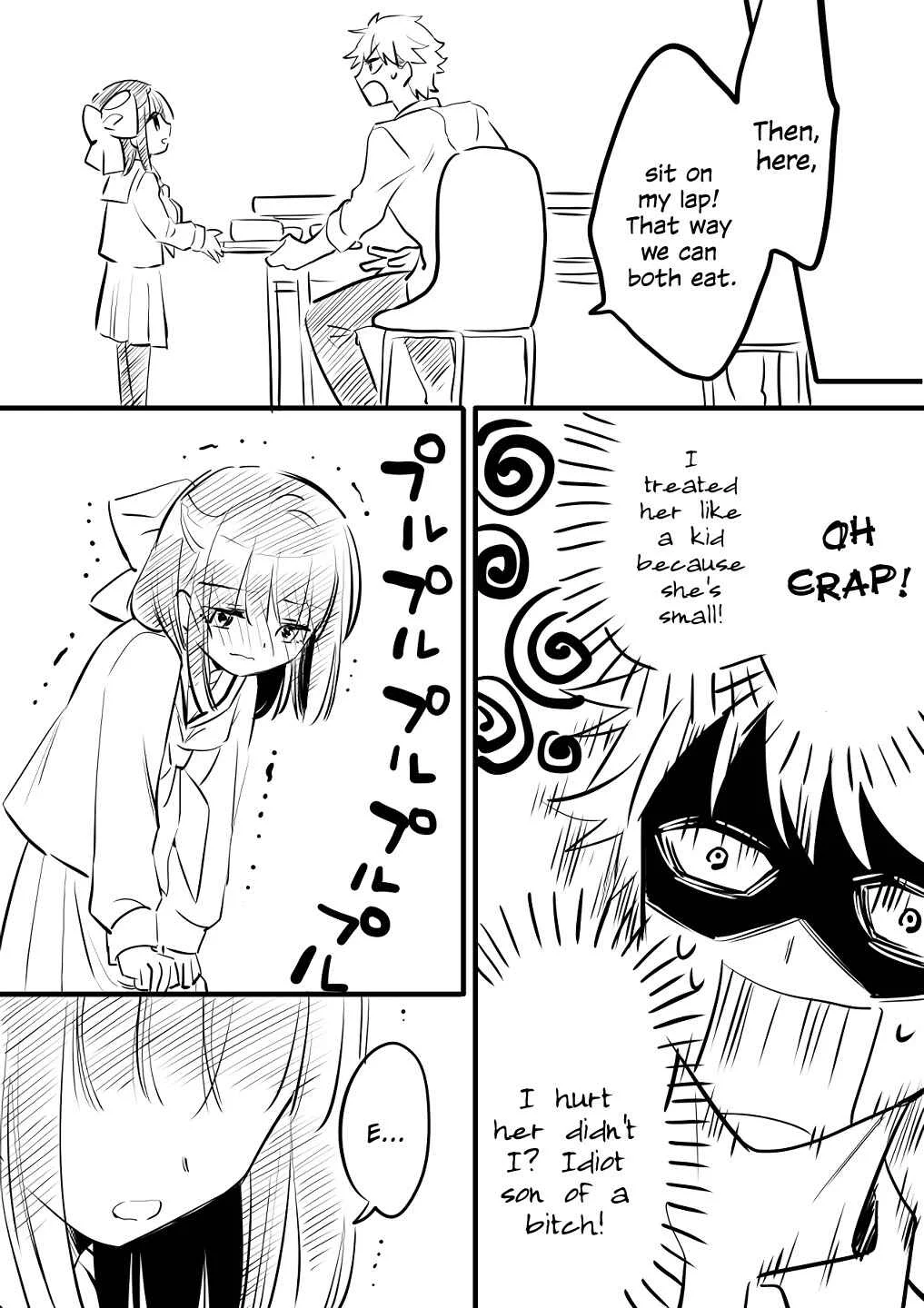 Onna ga Nigate na Yankee to Shoujo no Hanashi Chapter 1 - Page 7