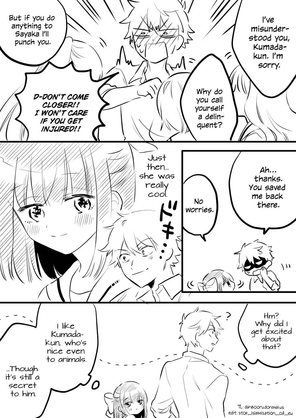 Onna ga Nigate na Yankee to Shoujo no Hanashi Chapter 1 - Page 12