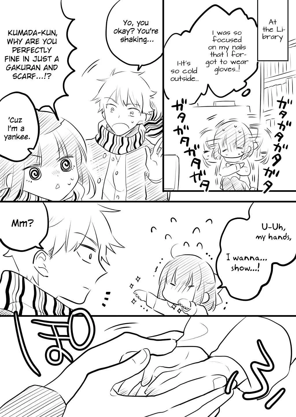 Onna ga Nigate na Yankee to Shoujo no Hanashi Chapter 5 - Page 2