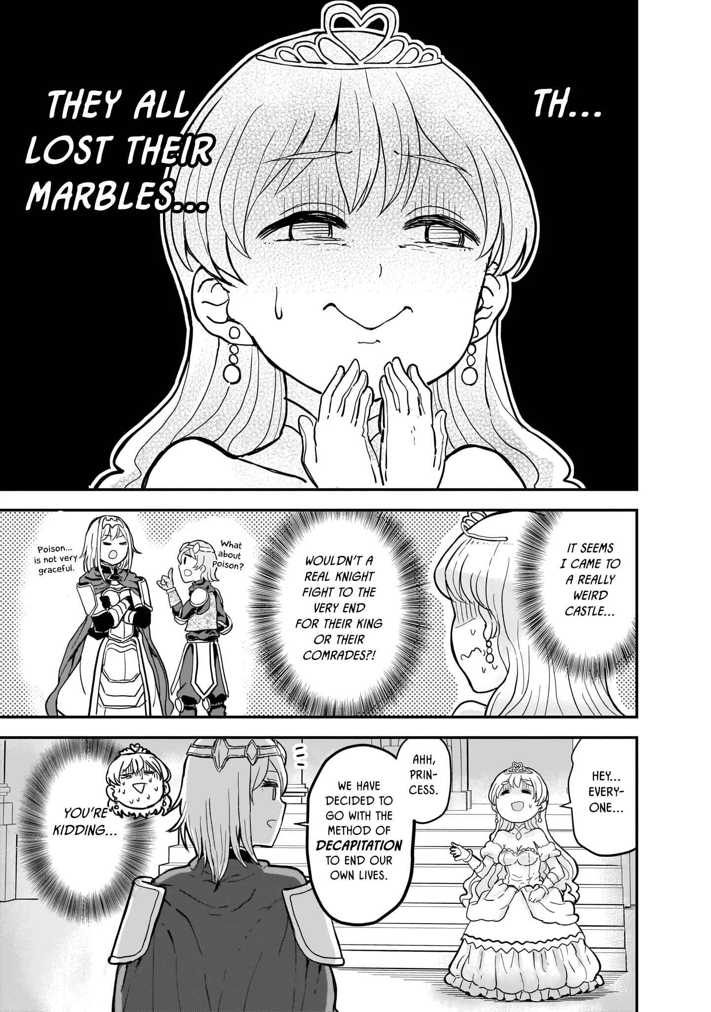 Onnakishi "Hime ni wa Shinde Itadakimasu." Chapter 1 - Page 6