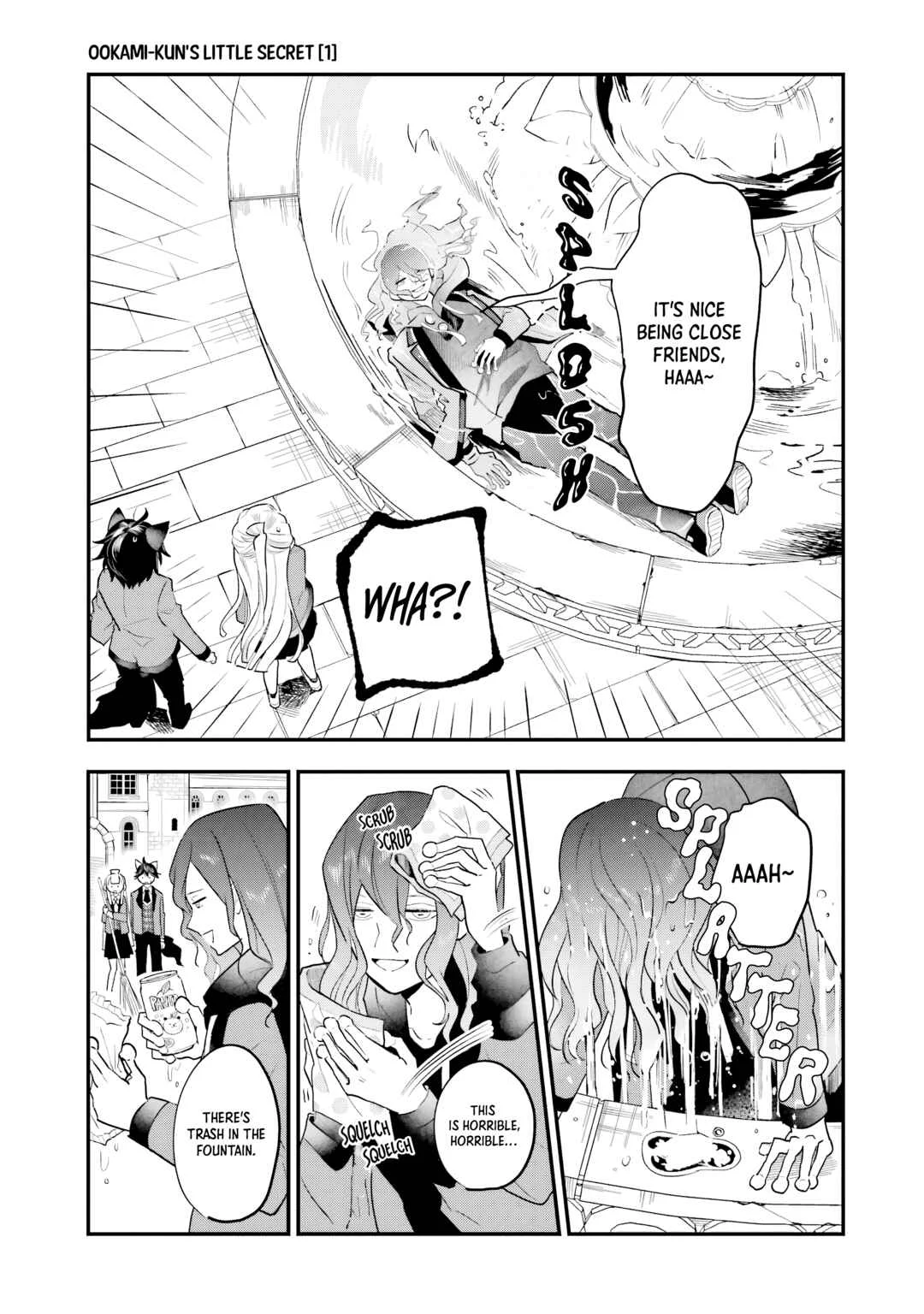 Ookami-kun no Kakushigoto Chapter 3: Okutani-kun and Mizonuma-kun - Page 9