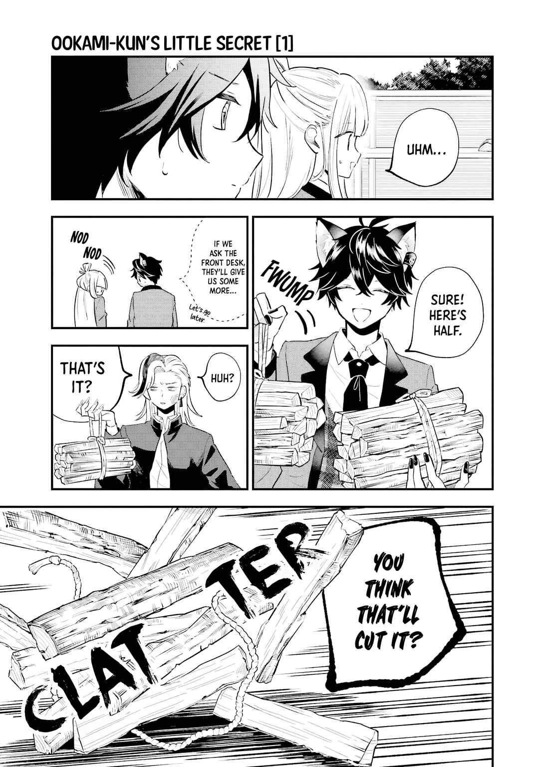 Ookami-kun no Kakushigoto Chapter 4: Extracurriculars with Okutani-kun - Page 21