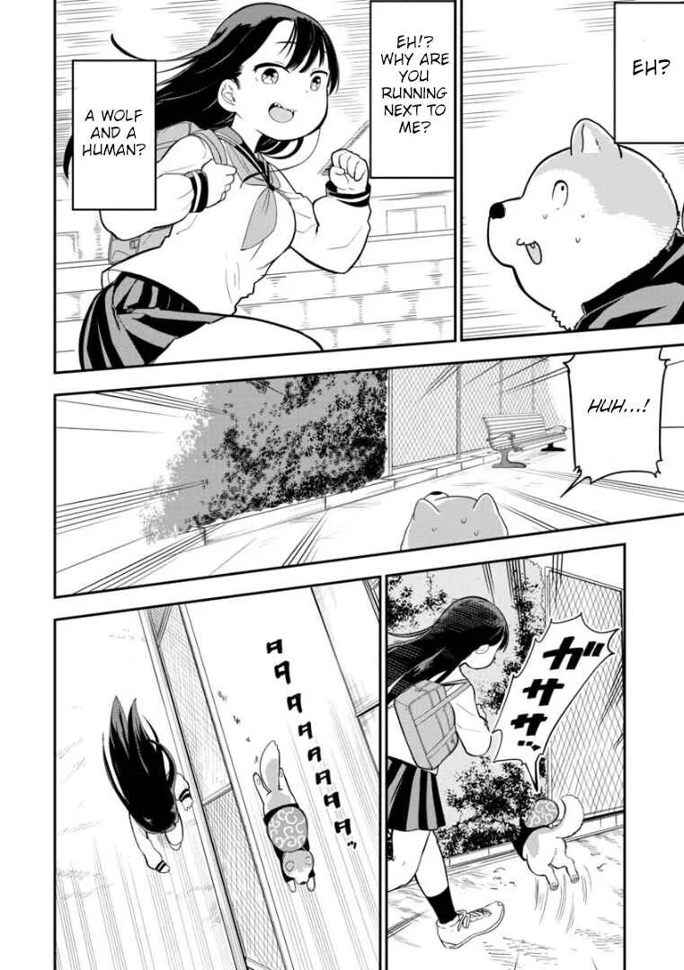 Ookami-kun wa Hayakawa-san ni Katenai Chapter 2: After all, humans are no match for wolves - Page 9