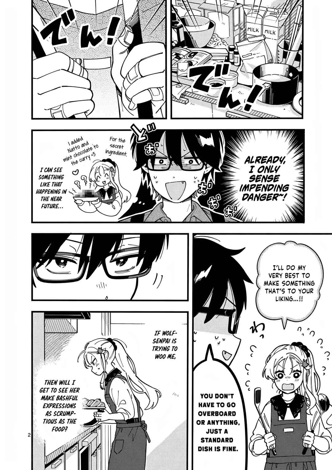 Ookami wa Tsuki ni Koi wo Suru Chapter 4: A Night With Senpai - Page 3