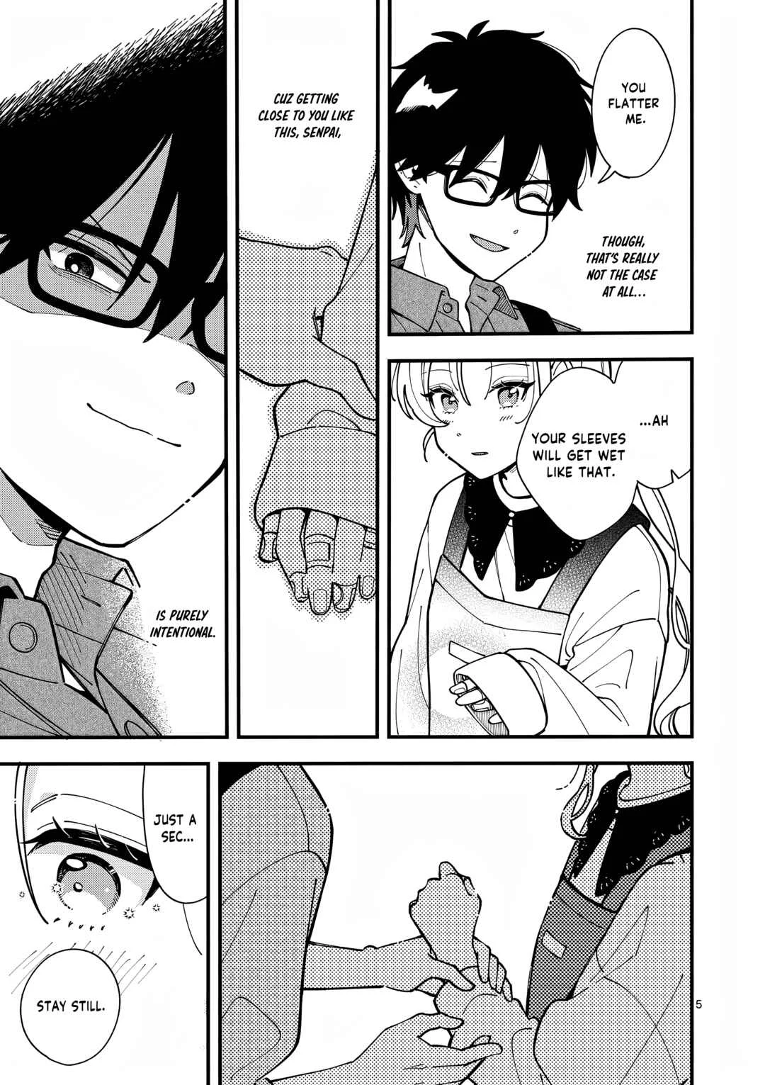 Ookami wa Tsuki ni Koi wo Suru Chapter 4: A Night With Senpai - Page 6