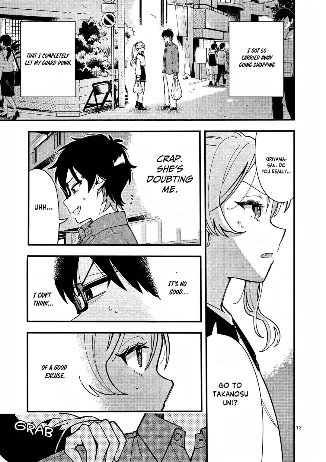 Ookami wa Tsuki ni Koi wo Suru Chapter 4: A Night With Senpai - Page 14