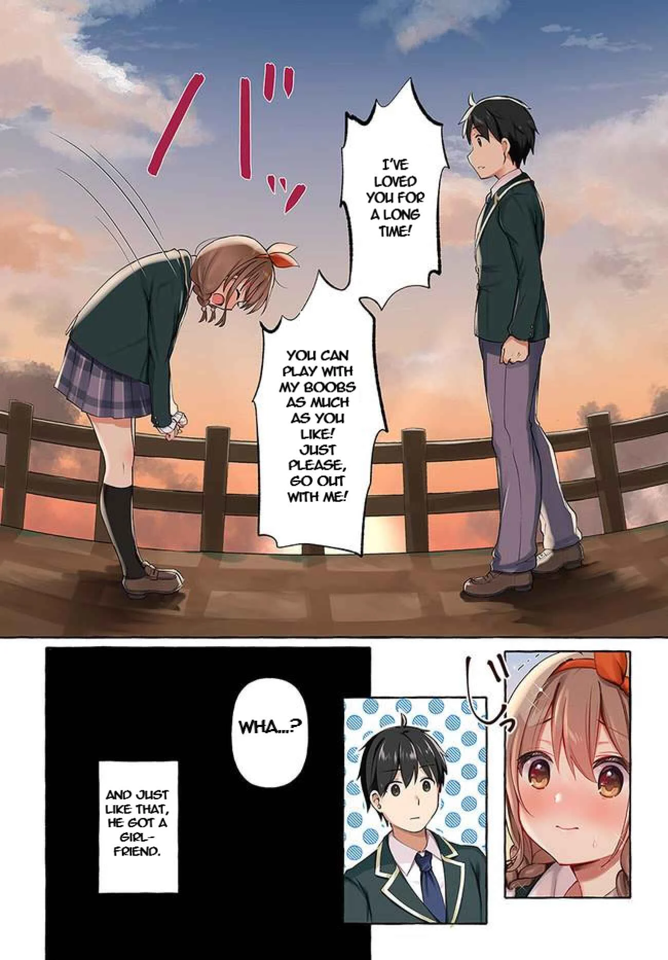 "Oppai Momitai" tte Sakendara, Imouto no Tomodachi to Tsukiau Koto ni Narimashita. Chapter 1: Chapter 1 - Page 4