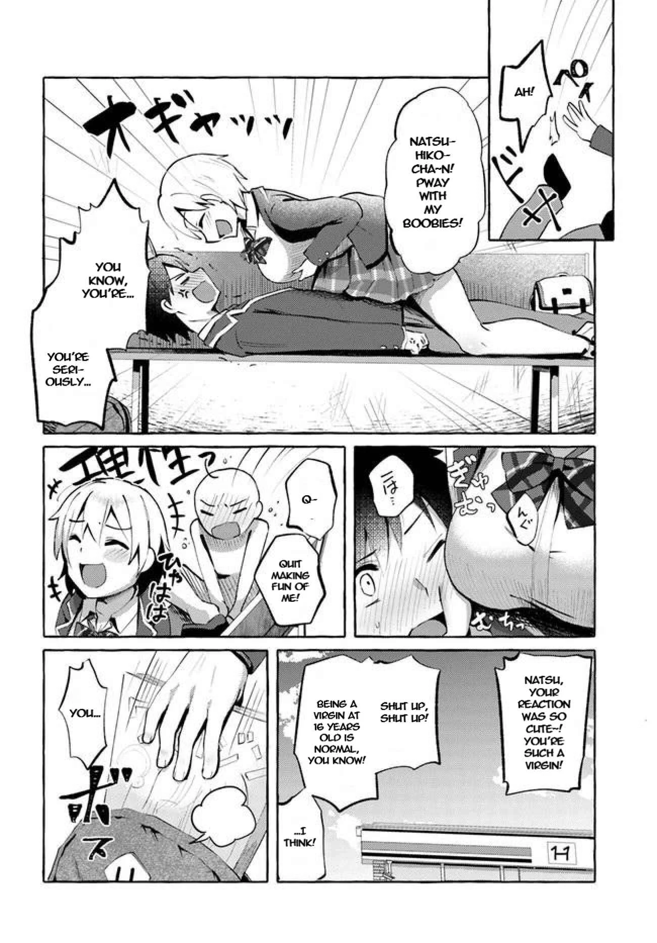 "Oppai Momitai" tte Sakendara, Imouto no Tomodachi to Tsukiau Koto ni Narimashita. Chapter 1: Chapter 1 - Page 12
