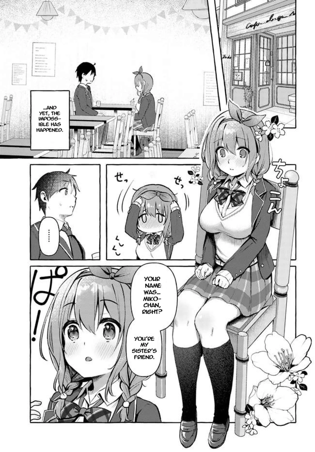 "Oppai Momitai" tte Sakendara, Imouto no Tomodachi to Tsukiau Koto ni Narimashita. Chapter 1: Chapter 1 - Page 14