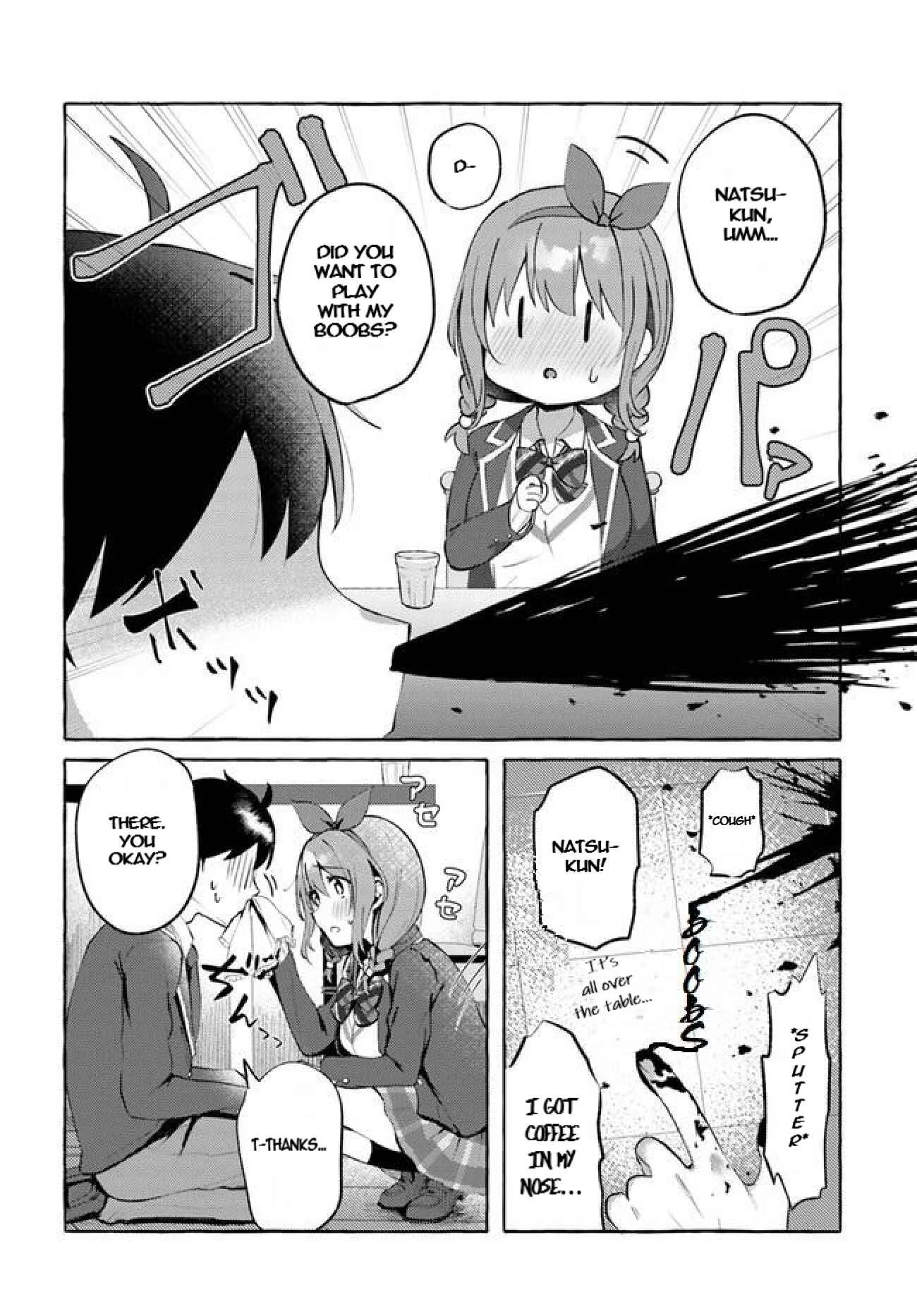 "Oppai Momitai" tte Sakendara, Imouto no Tomodachi to Tsukiau Koto ni Narimashita. Chapter 1: Chapter 1 - Page 22