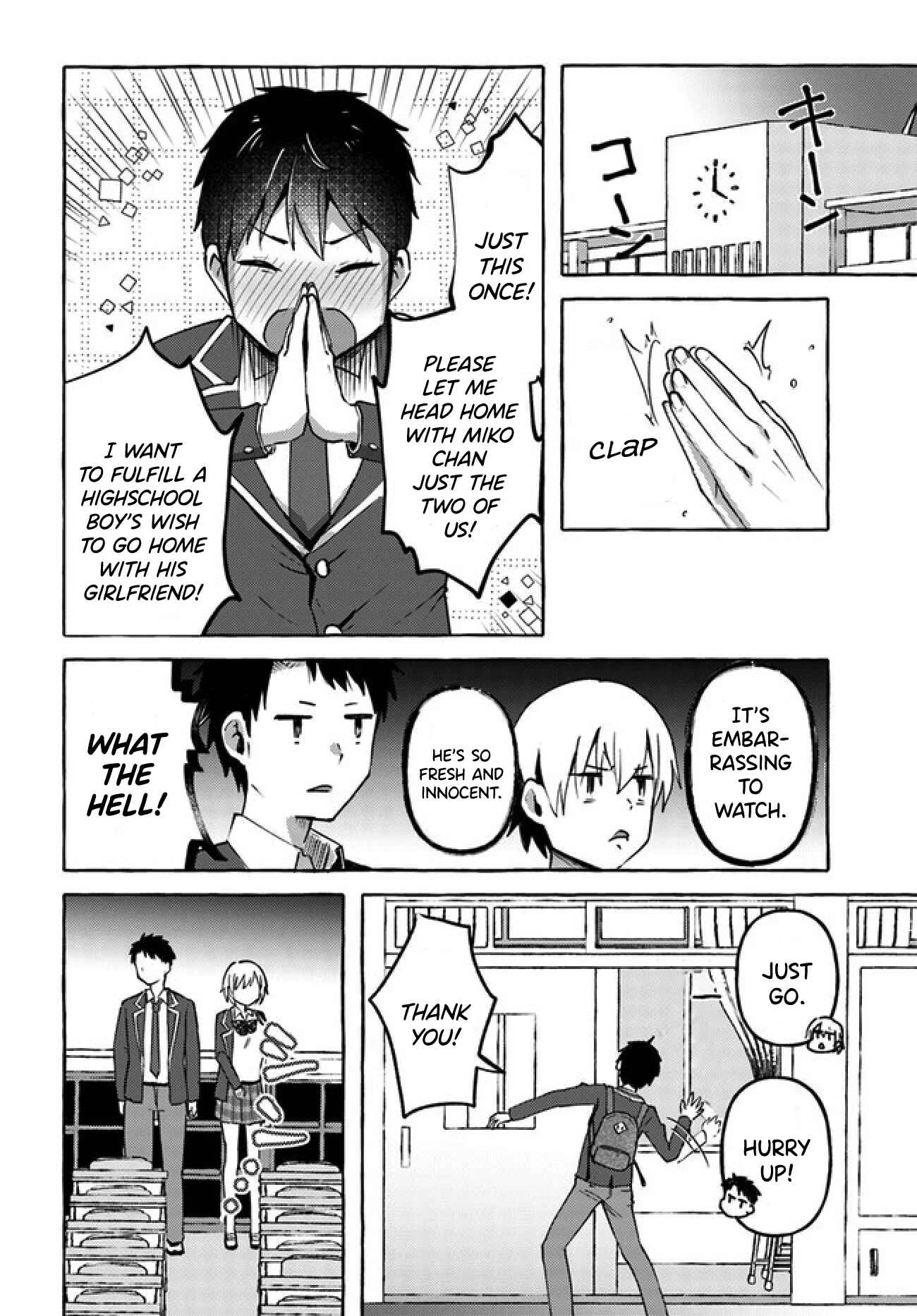 "Oppai Momitai" tte Sakendara, Imouto no Tomodachi to Tsukiau Koto ni Narimashita. Chapter 4 - Page 8