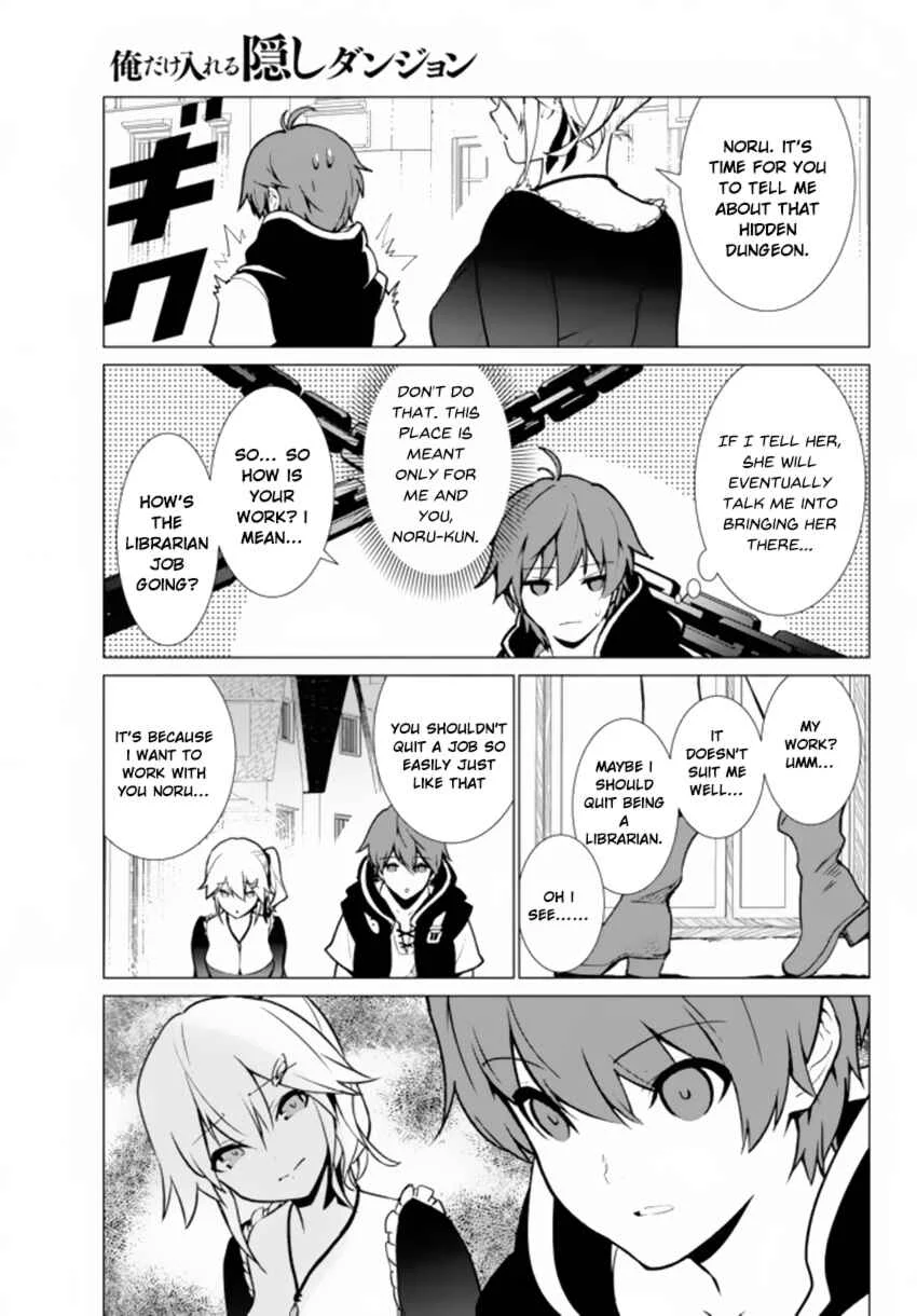 Ore Dake Haireru Kakushi Dungeon ~Kossori Kitaete Sekai Saikyou~ Chapter 3 - Page 22