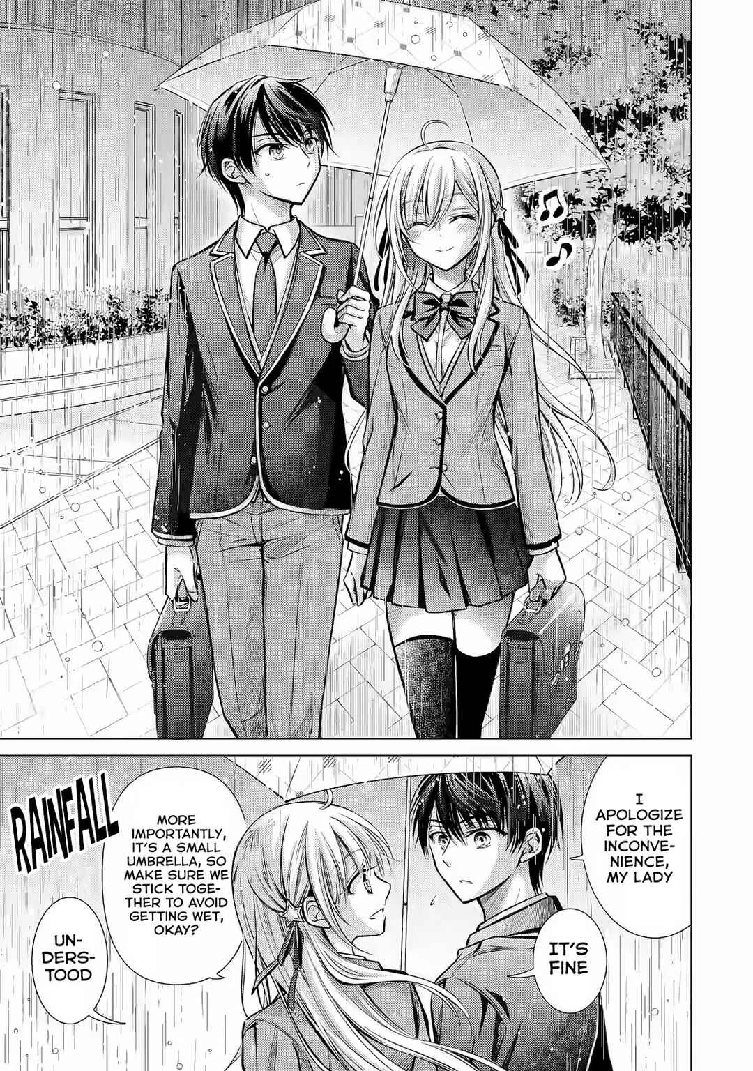 Ore ga Kokuhaku Sarete kara, Ojou no Yousu ga Okashii. Chapter 1.2 - Page 9