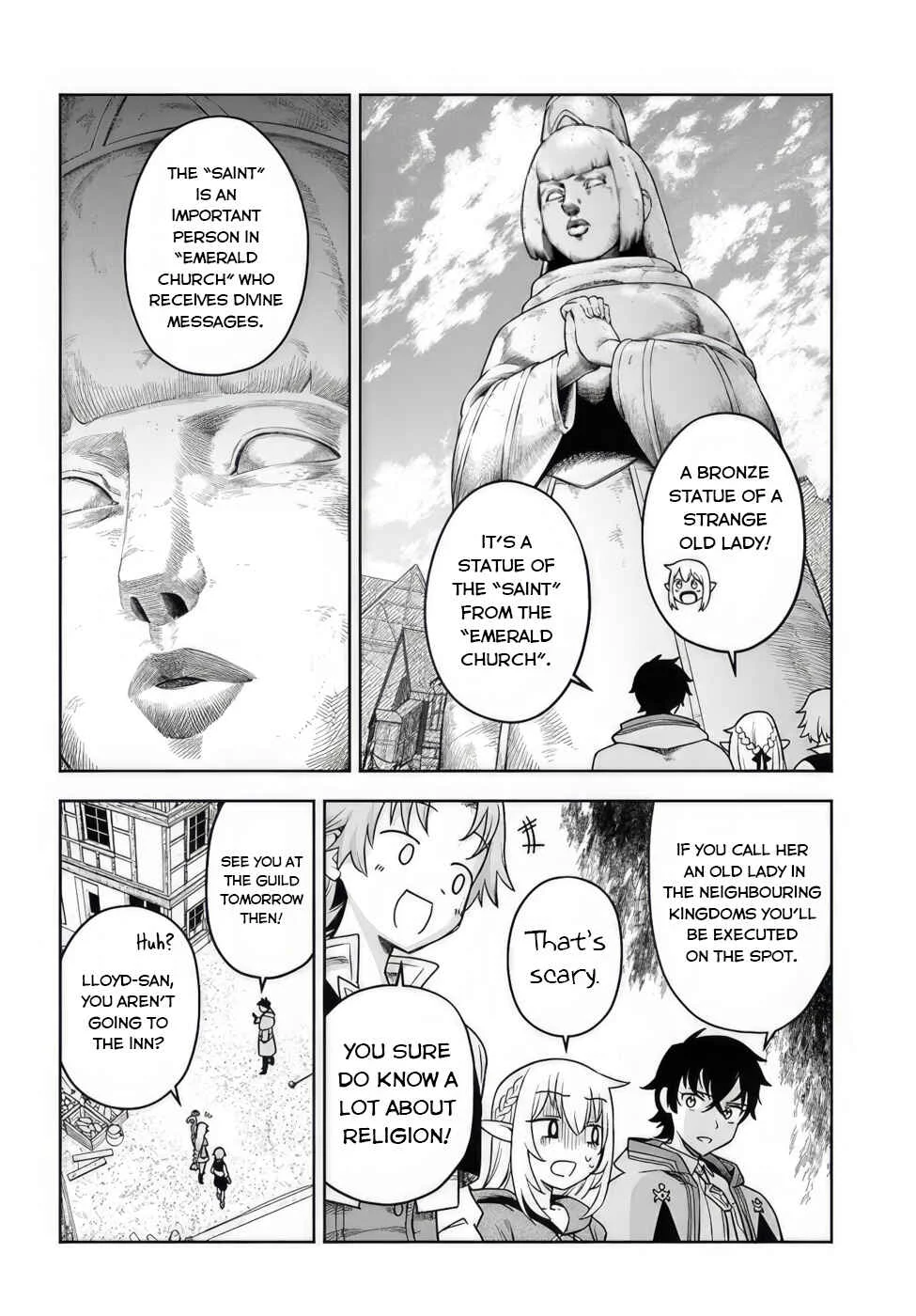Ore Igai Dare mo Saishu Dekinai Sozai na no ni "Sozai Saishuritsu ga Hikui" to Pawahara suru Osananajimi Renkinjutsushi to Zetsuen shita Senzoku Madoushi, Henkyou no Machi de Slow Life wo Okuritai. Chapter 2: Iris, The Wandering girl - Page 12