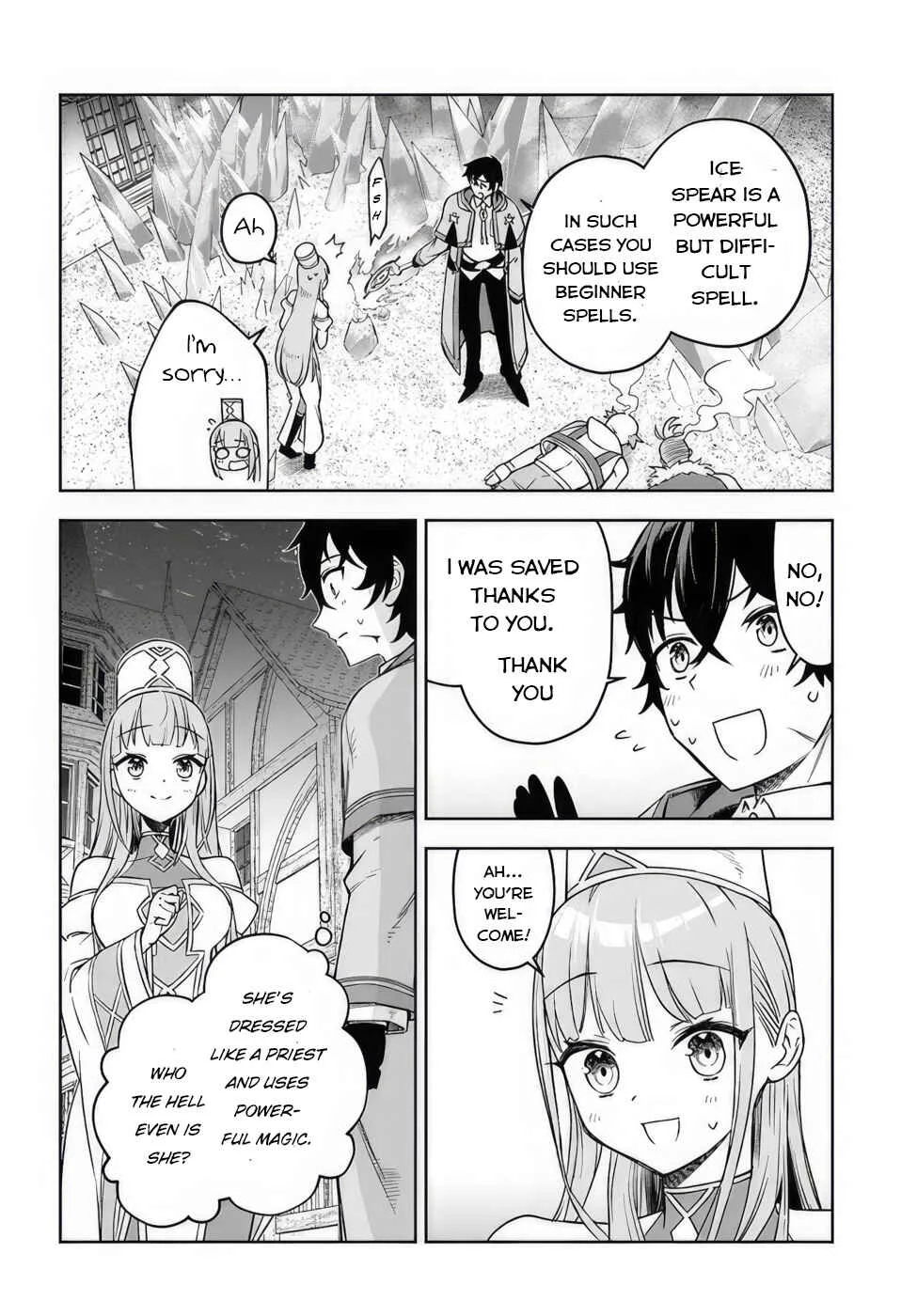 Ore Igai Dare mo Saishu Dekinai Sozai na no ni "Sozai Saishuritsu ga Hikui" to Pawahara suru Osananajimi Renkinjutsushi to Zetsuen shita Senzoku Madoushi, Henkyou no Machi de Slow Life wo Okuritai. Chapter 2: Iris, The Wandering girl - Page 18