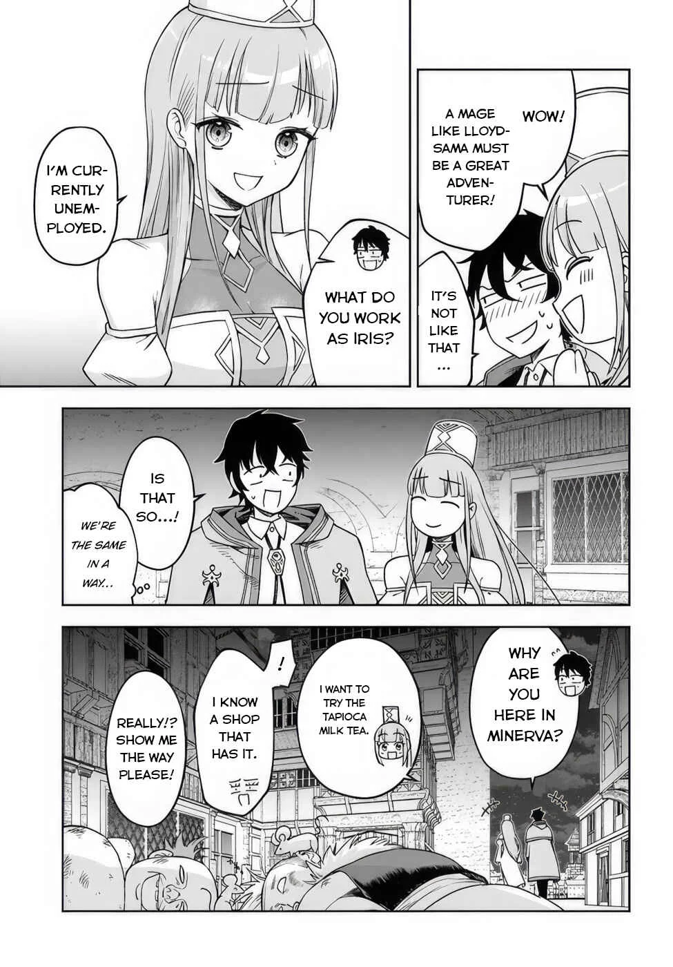 Ore Igai Dare mo Saishu Dekinai Sozai na no ni "Sozai Saishuritsu ga Hikui" to Pawahara suru Osananajimi Renkinjutsushi to Zetsuen shita Senzoku Madoushi, Henkyou no Machi de Slow Life wo Okuritai. Chapter 2: Iris, The Wandering girl - Page 21