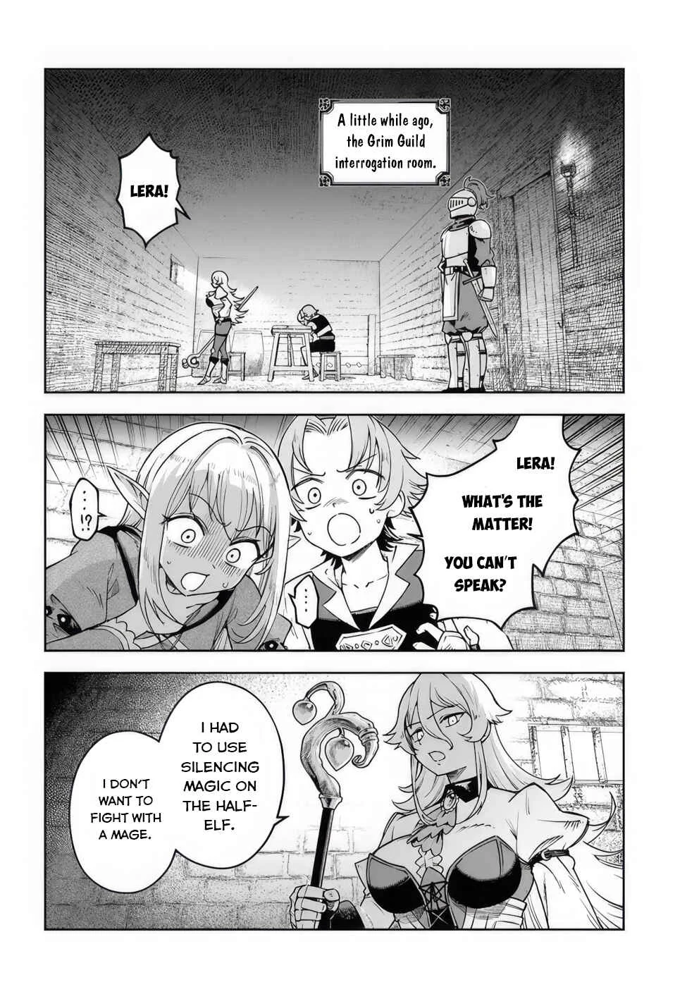 Ore Igai Dare mo Saishu Dekinai Sozai na no ni "Sozai Saishuritsu ga Hikui" to Pawahara suru Osananajimi Renkinjutsushi to Zetsuen shita Senzoku Madoushi, Henkyou no Machi de Slow Life wo Okuritai. Chapter 4: Trials of the Guild master, Part I. - Page 4