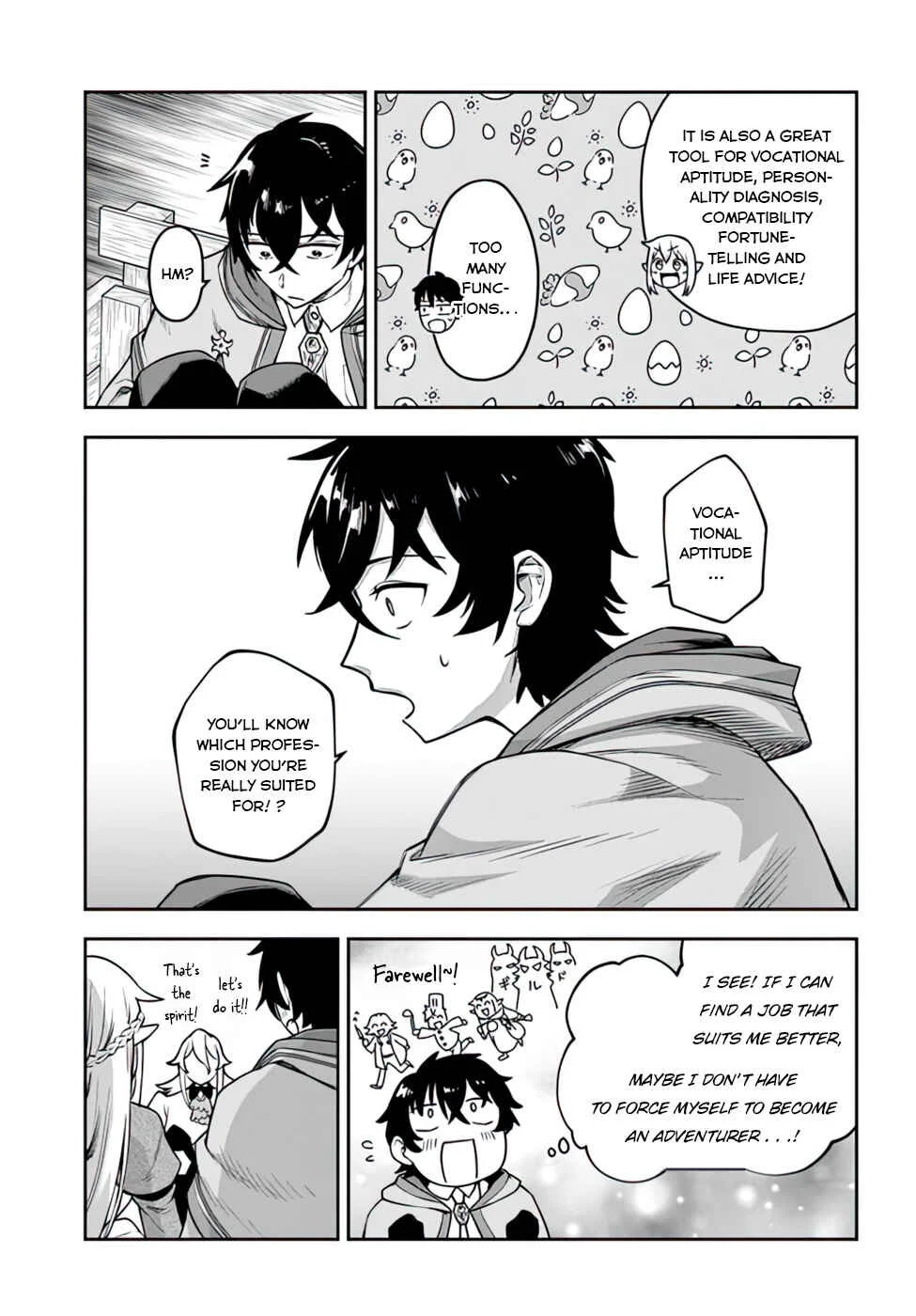 Ore Igai Dare mo Saishu Dekinai Sozai na no ni "Sozai Saishuritsu ga Hikui" to Pawahara suru Osananajimi Renkinjutsushi to Zetsuen shita Senzoku Madoushi, Henkyou no Machi de Slow Life wo Okuritai. Chapter 4: Trials of the Guild master, Part I. - Page 11
