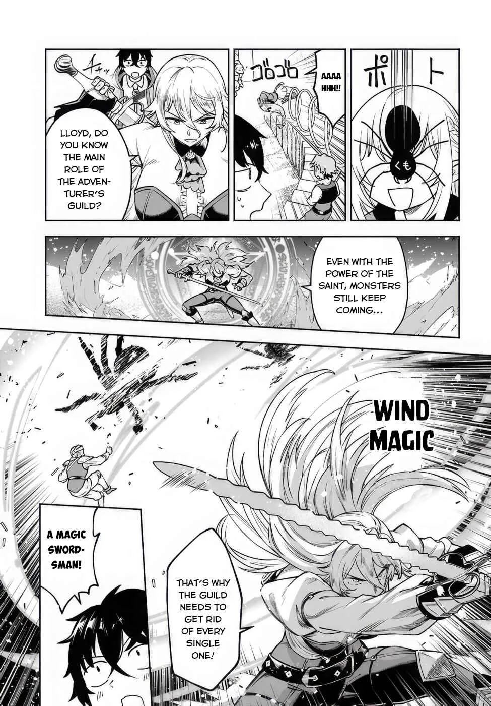 Ore Igai Dare mo Saishu Dekinai Sozai na no ni "Sozai Saishuritsu ga Hikui" to Pawahara suru Osananajimi Renkinjutsushi to Zetsuen shita Senzoku Madoushi, Henkyou no Machi de Slow Life wo Okuritai. Chapter 4: Trials of the Guild master, Part I. - Page 15