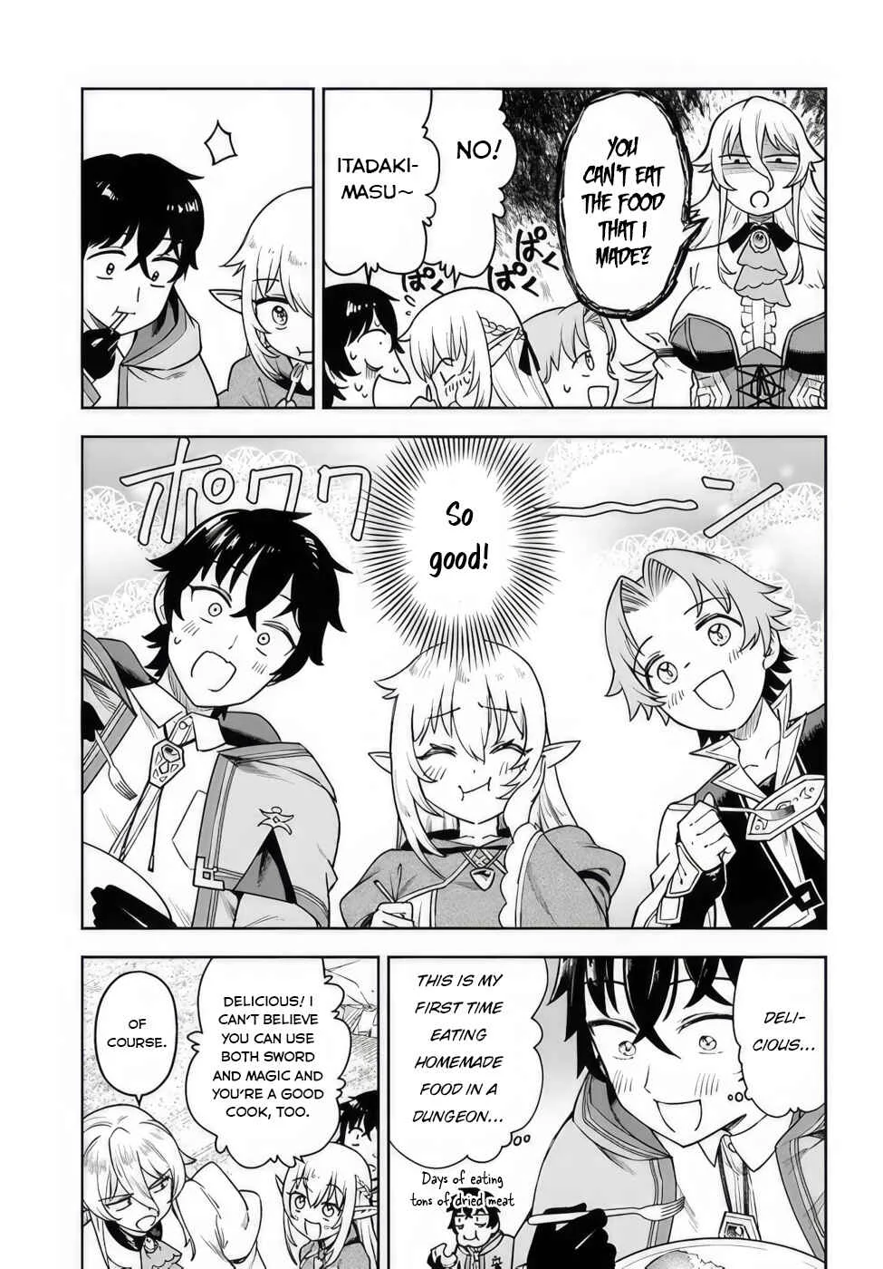 Ore Igai Dare mo Saishu Dekinai Sozai na no ni "Sozai Saishuritsu ga Hikui" to Pawahara suru Osananajimi Renkinjutsushi to Zetsuen shita Senzoku Madoushi, Henkyou no Machi de Slow Life wo Okuritai. Chapter 4: Trials of the Guild master, Part I. - Page 19