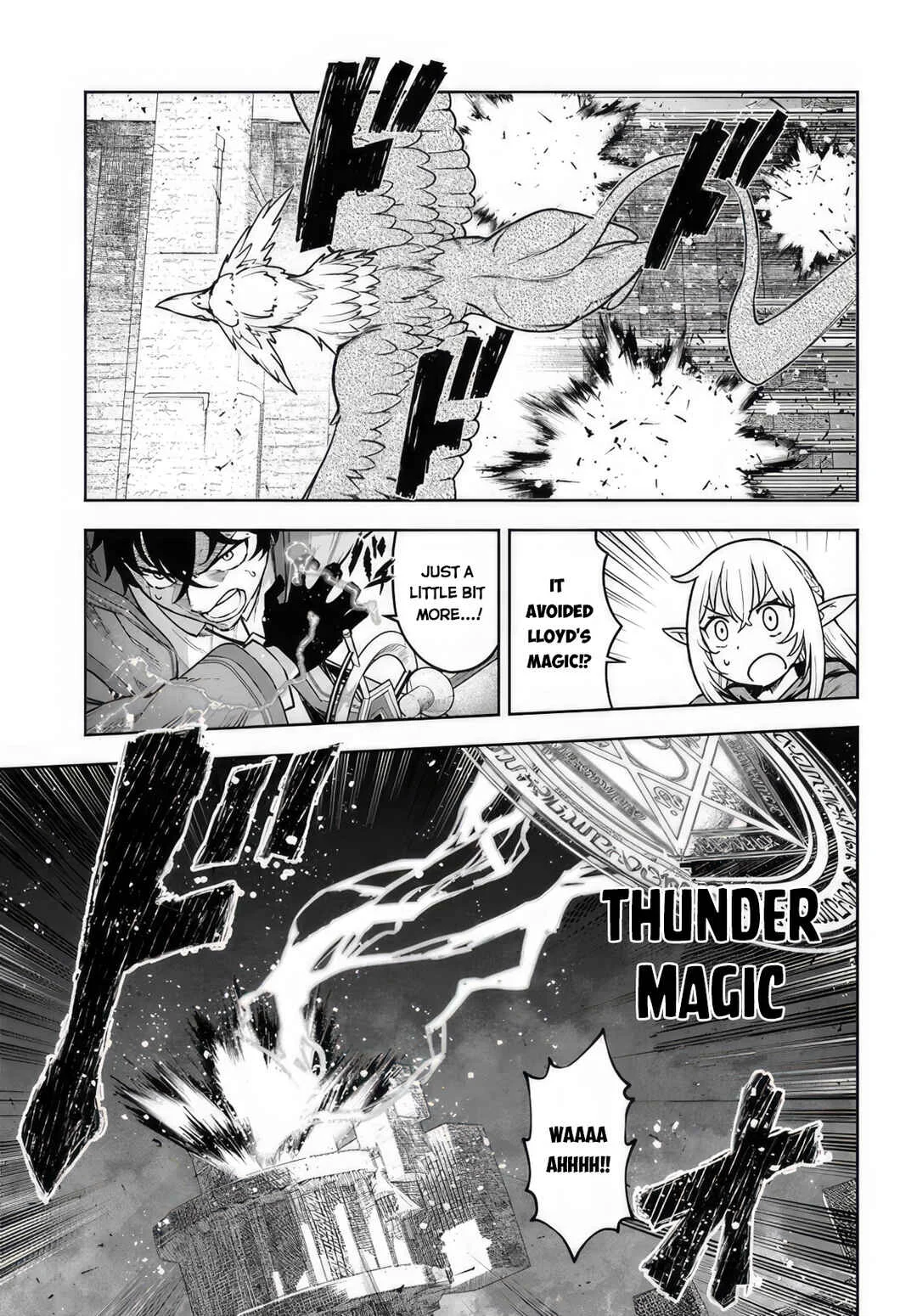 Ore Igai Dare mo Saishu Dekinai Sozai na no ni "Sozai Saishuritsu ga Hikui" to Pawahara suru Osananajimi Renkinjutsushi to Zetsuen shita Senzoku Madoushi, Henkyou no Machi de Slow Life wo Okuritai. Chapter 5: Trials of the Guild master, Part II. - Page 3
