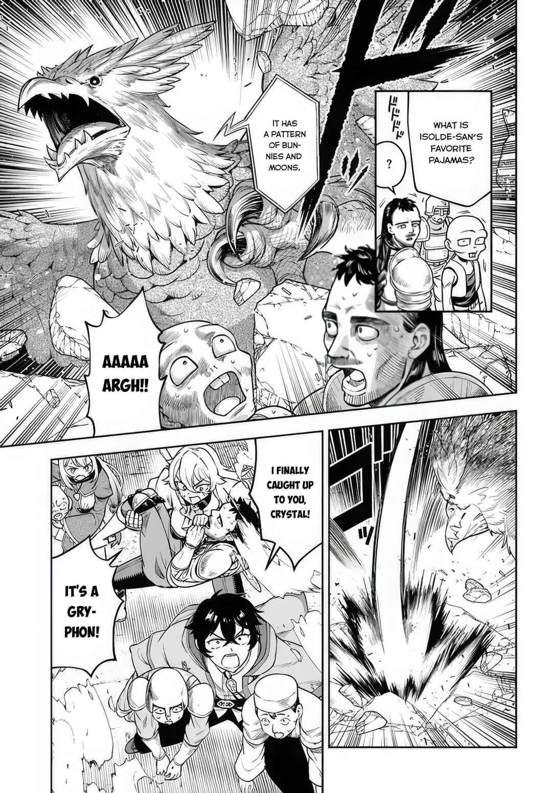 Ore Igai Dare mo Saishu Dekinai Sozai na no ni "Sozai Saishuritsu ga Hikui" to Pawahara suru Osananajimi Renkinjutsushi to Zetsuen shita Senzoku Madoushi, Henkyou no Machi de Slow Life wo Okuritai. Chapter 5: Trials of the Guild master, Part II. - Page 11