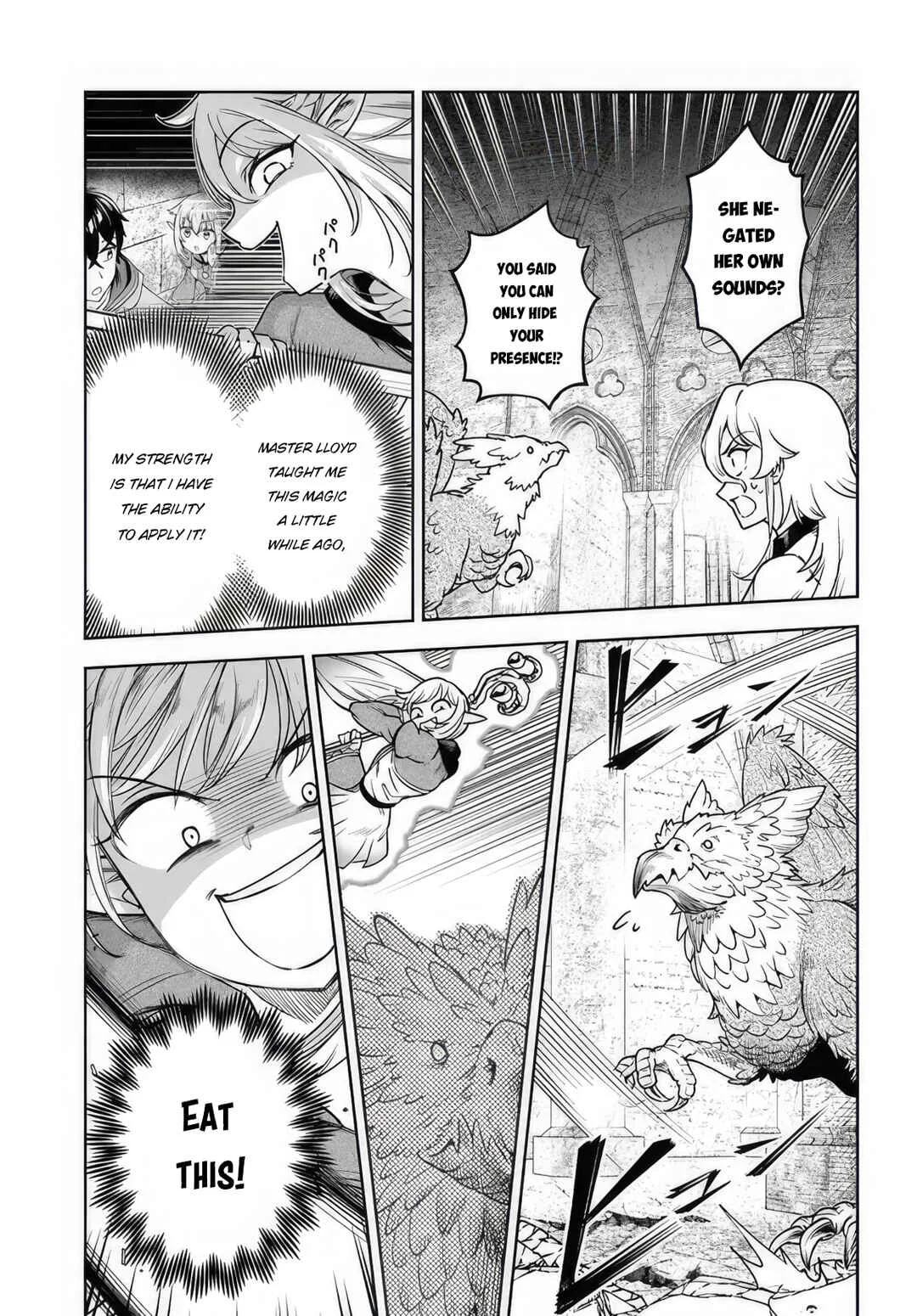 Ore Igai Dare mo Saishu Dekinai Sozai na no ni "Sozai Saishuritsu ga Hikui" to Pawahara suru Osananajimi Renkinjutsushi to Zetsuen shita Senzoku Madoushi, Henkyou no Machi de Slow Life wo Okuritai. Chapter 5: Trials of the Guild master, Part II. - Page 15