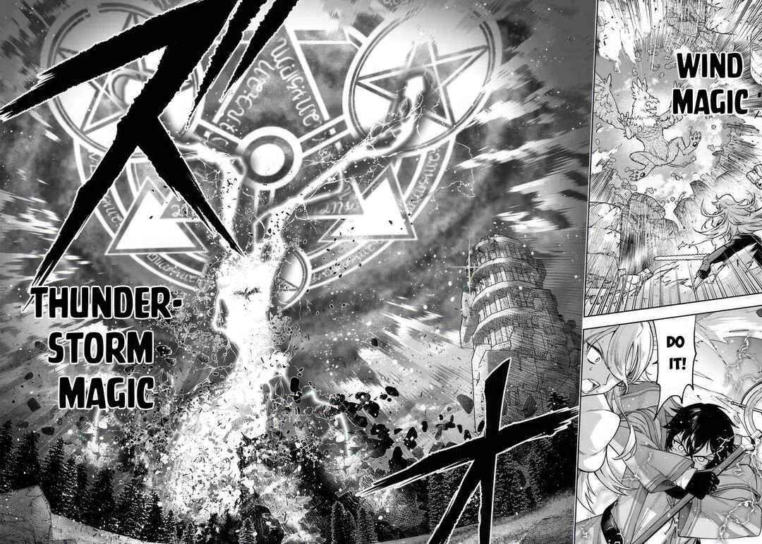 Ore Igai Dare mo Saishu Dekinai Sozai na no ni "Sozai Saishuritsu ga Hikui" to Pawahara suru Osananajimi Renkinjutsushi to Zetsuen shita Senzoku Madoushi, Henkyou no Machi de Slow Life wo Okuritai. Chapter 5: Trials of the Guild master, Part II. - Page 24