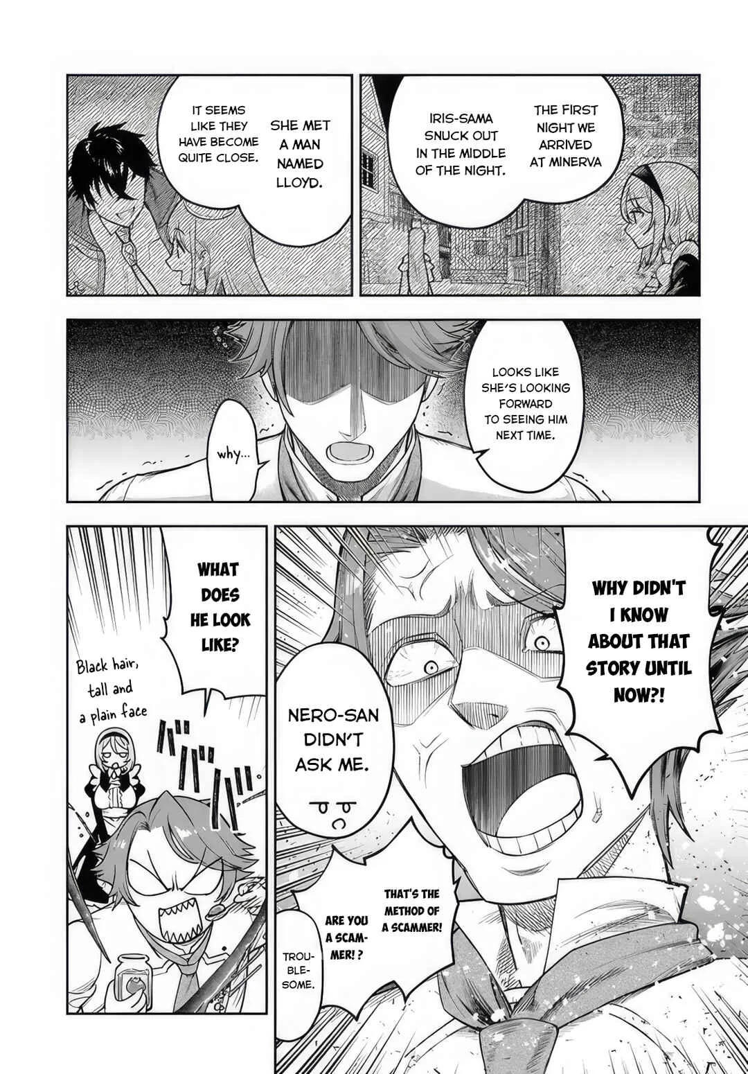 Ore Igai Dare mo Saishu Dekinai Sozai na no ni "Sozai Saishuritsu ga Hikui" to Pawahara suru Osananajimi Renkinjutsushi to Zetsuen shita Senzoku Madoushi, Henkyou no Machi de Slow Life wo Okuritai. Chapter 5: Trials of the Guild master, Part II. - Page 32