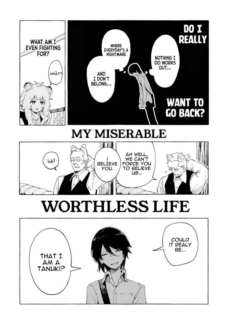 Ore no Kasu Mitaina Jinsei wa Zenbu Tanuki no sei Chapter 1 - Page 35
